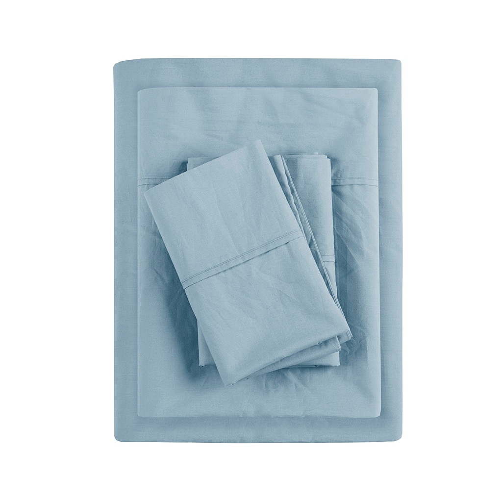 Gracie Mills GRACE-2835-02PM Clementine 200 Thread Count Year-Round Cotton Percale Sheet Set