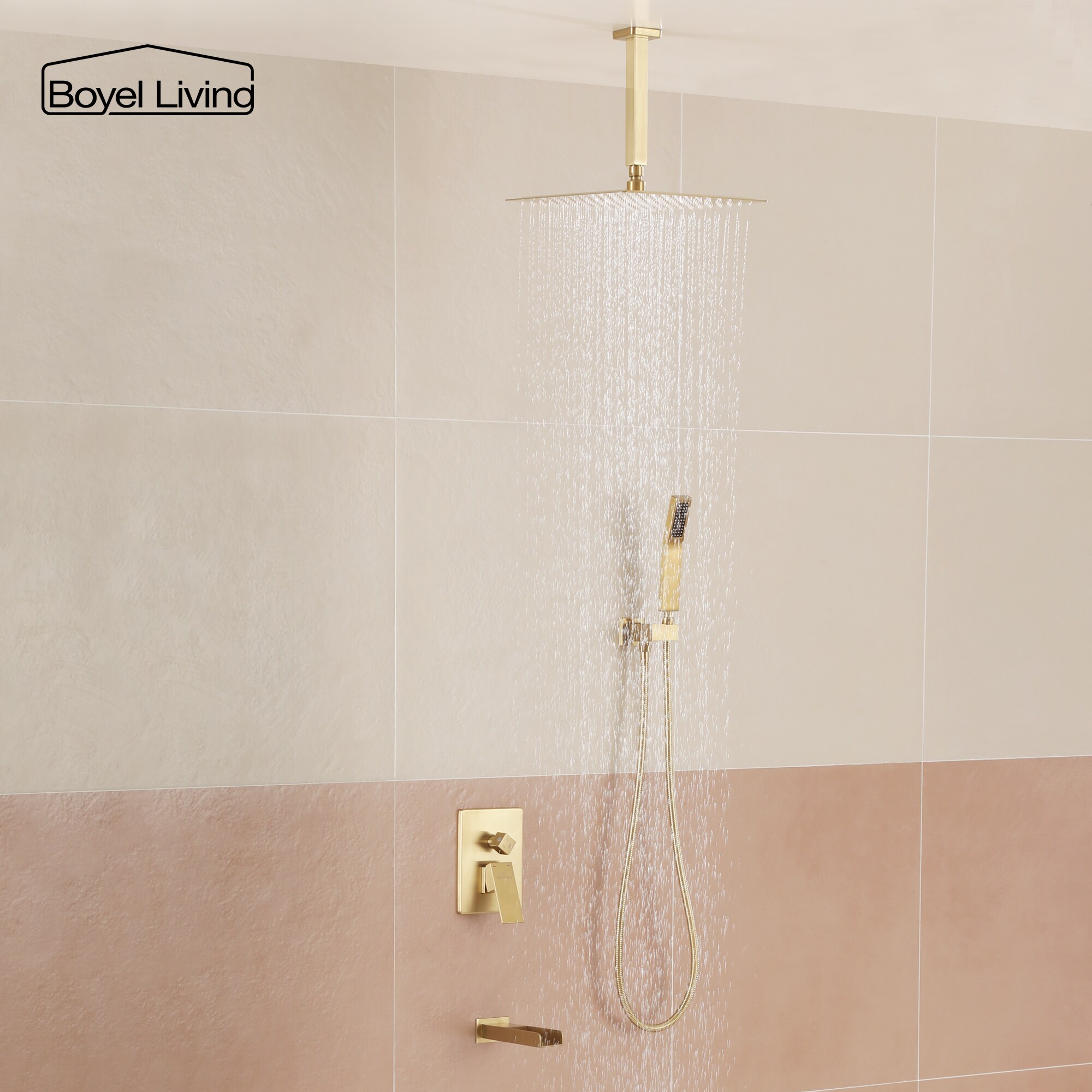 Clihome CHMS-12BG-A3809 Showerhead-Bar-Panels - View #3