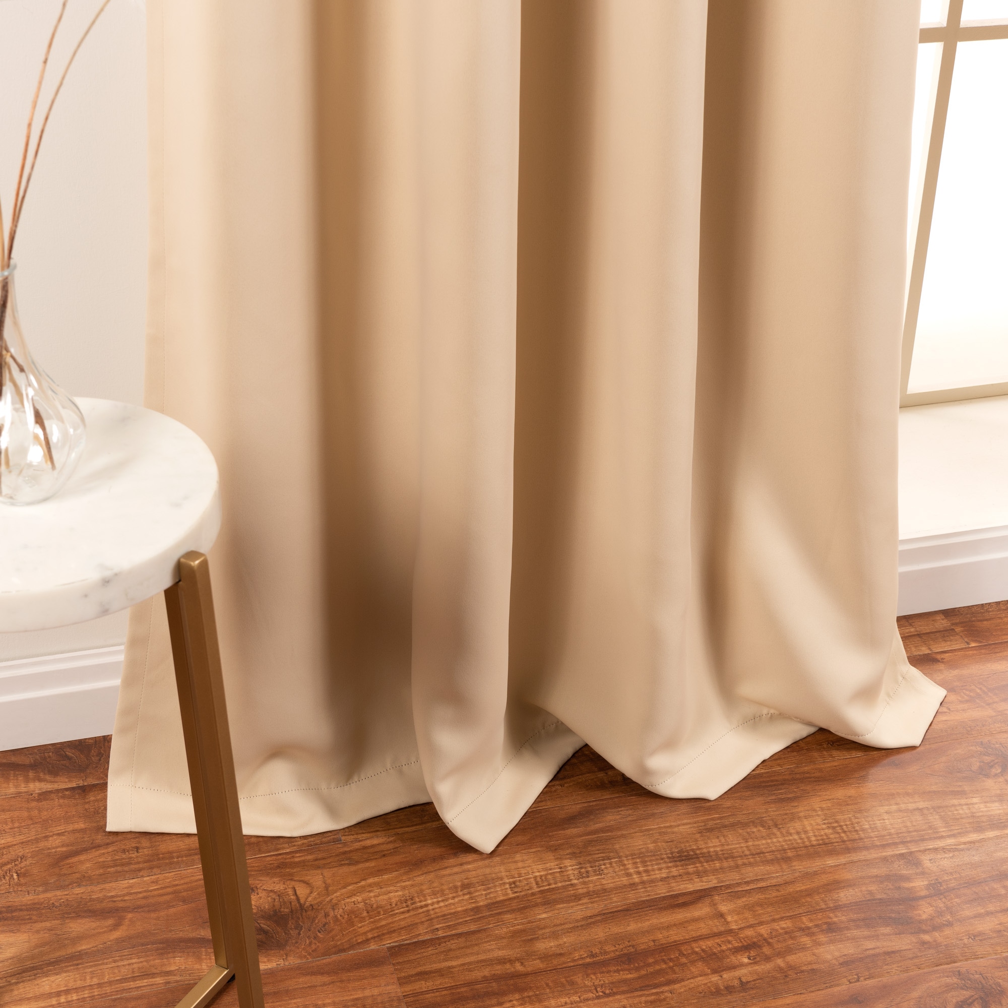 Best Home Fashion GR-WD-FR-100X84-BGE curtains - View #4