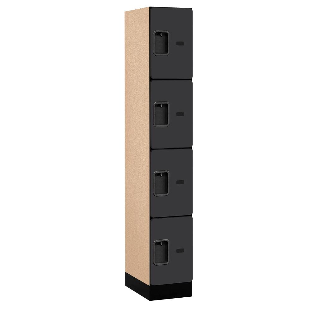 SALSBURY INDUSTRIES 15 -in Wide Single Tier Designer Wood Locker- 1