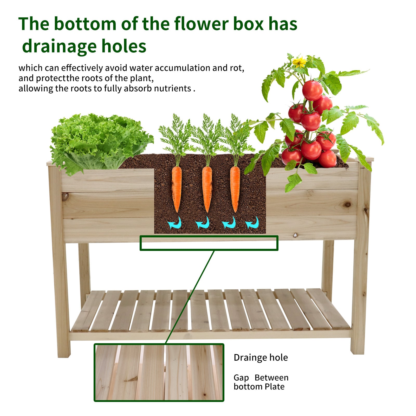 AHIOU HOME ZAAHG-106422GB Raised-Planter-Boxes - View #5