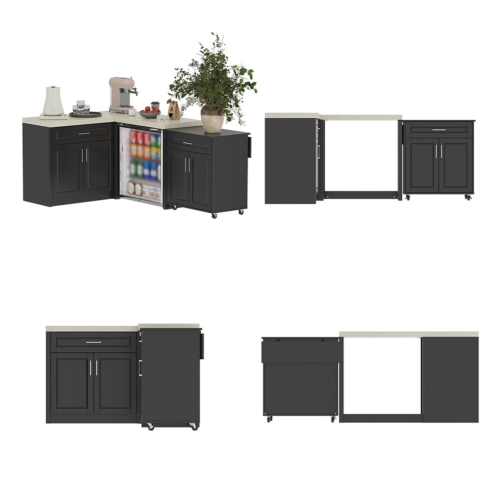 Homsee V-KF260166-01-AB Dining-Kitchen-Storarge - View #5