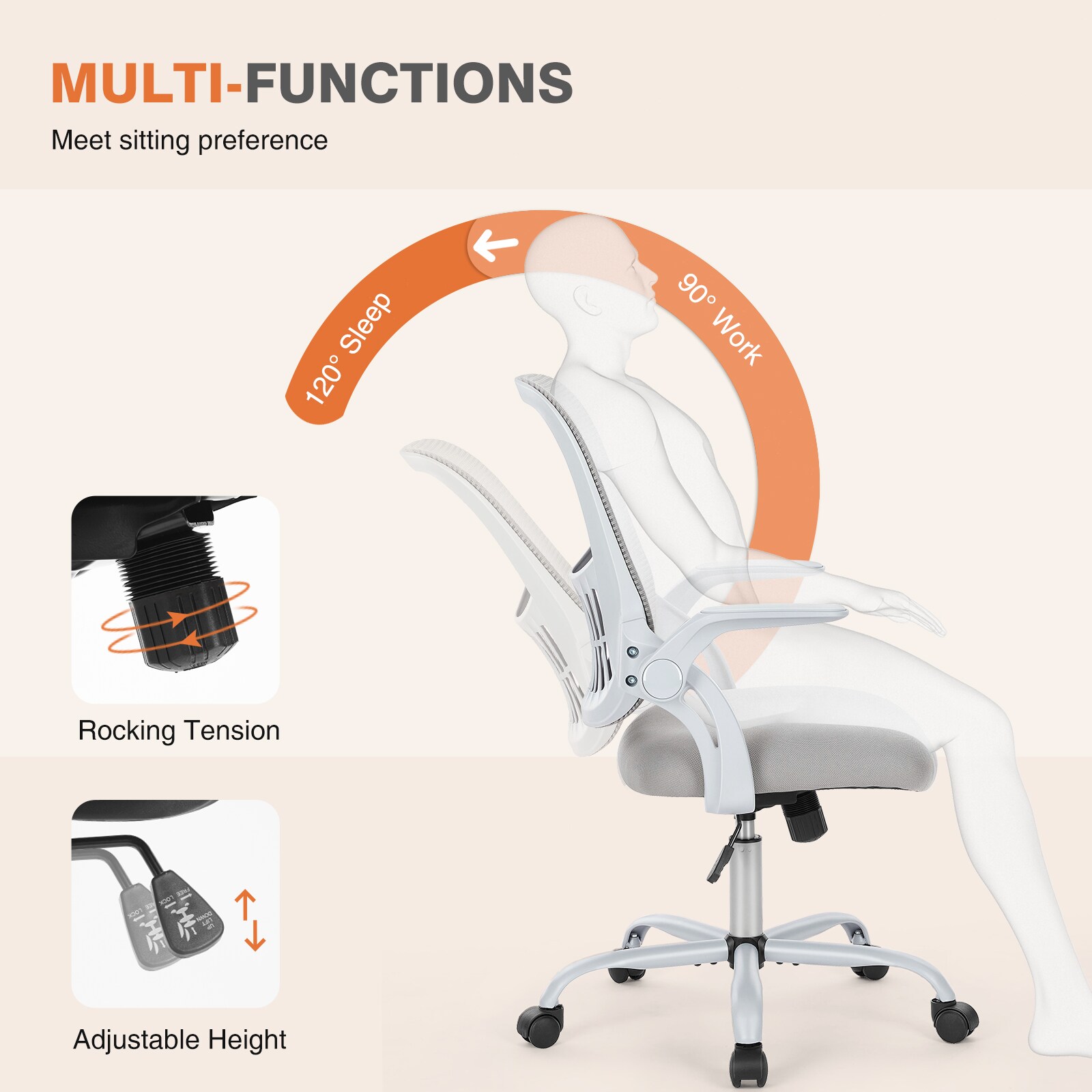 OOU HJ831528 Office-Chairs - View #4