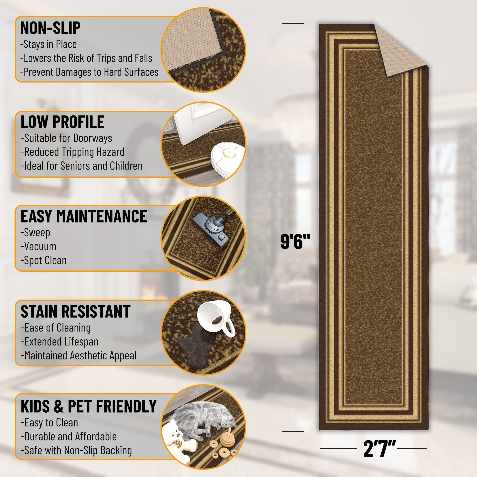 Ottomanson CLS3318-3X10 rugs - View #3