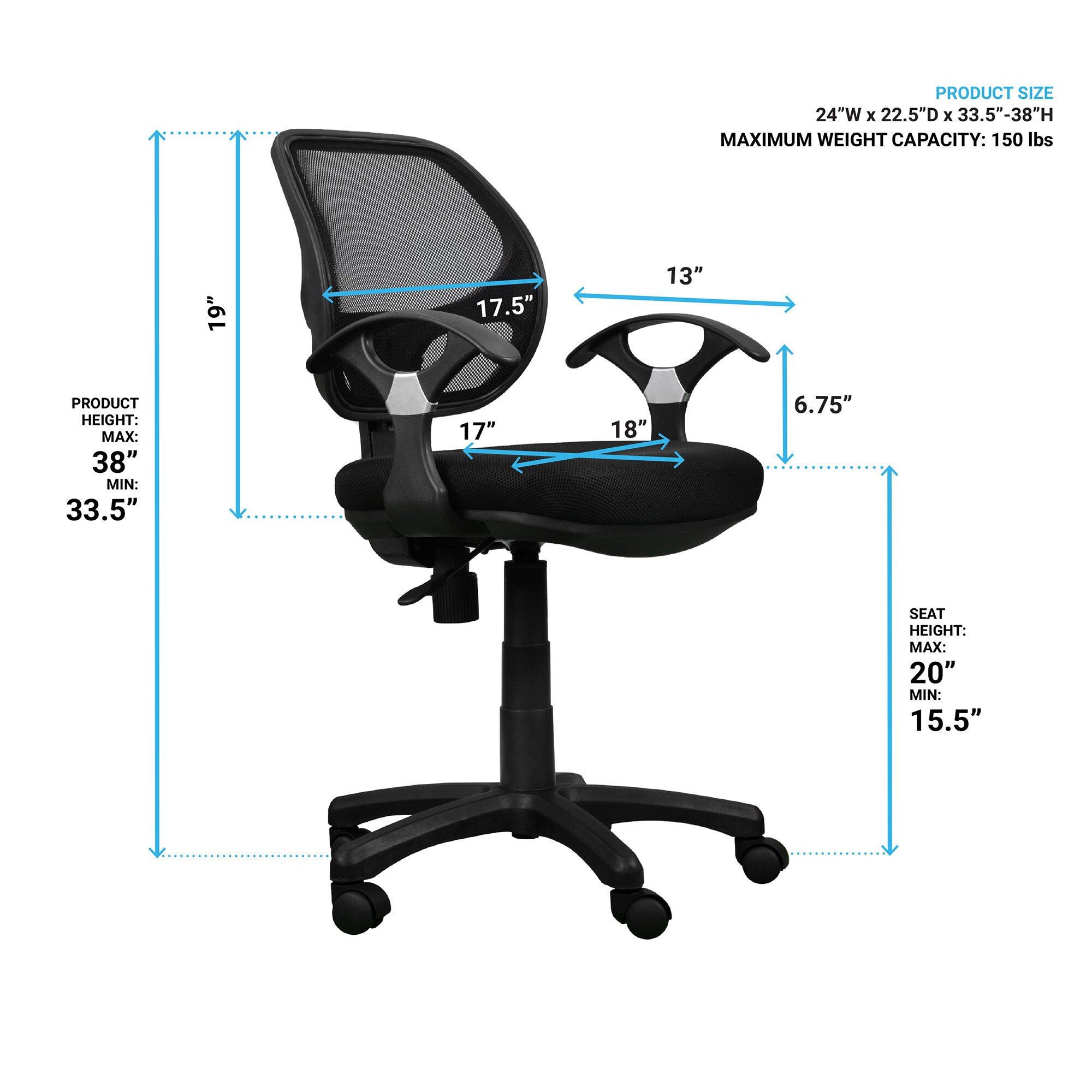 Blue Gaming Chair with Breathable Fabric, Pocket Spring Cushion, and Gel Pad