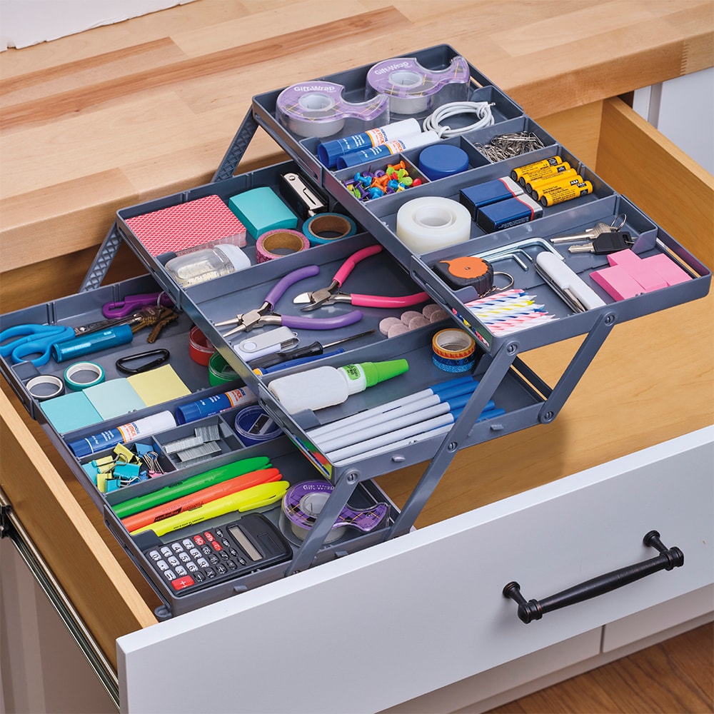 Shop Kitchen Drawer Organizer With Lid And Plastic with great discounts and  prices online - Dec 2023