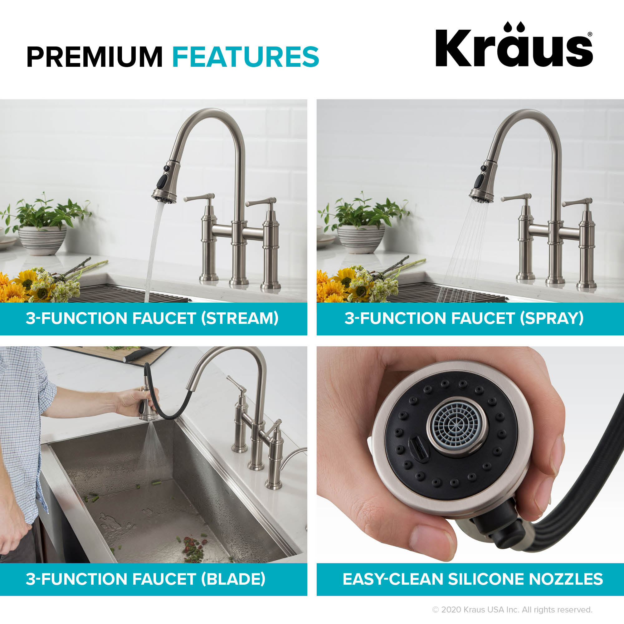 Kraus KPF-3121BG Kitchen-Faucets - View #8