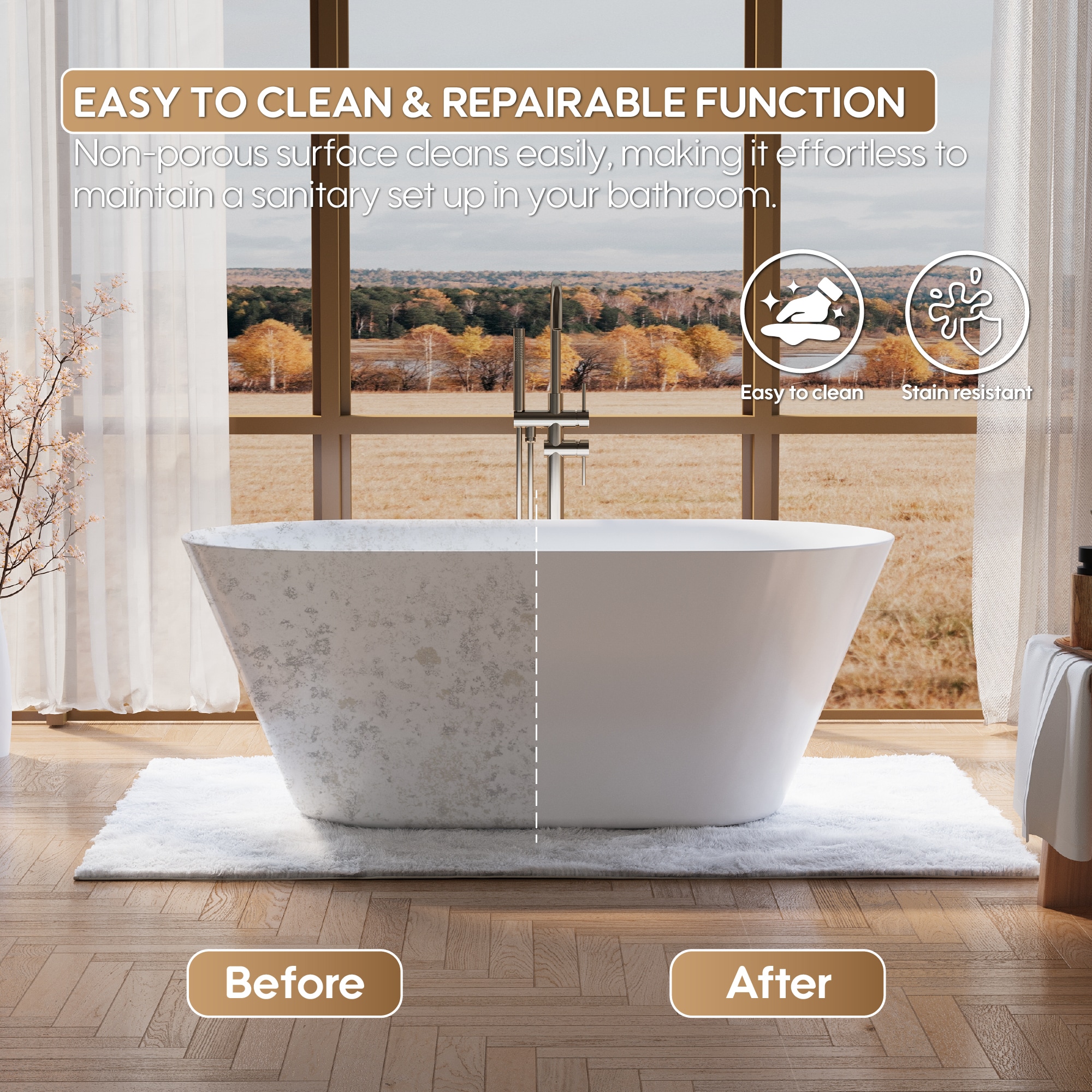 WELLFOR GSABLE-Y734-63 bathtubs - View #12