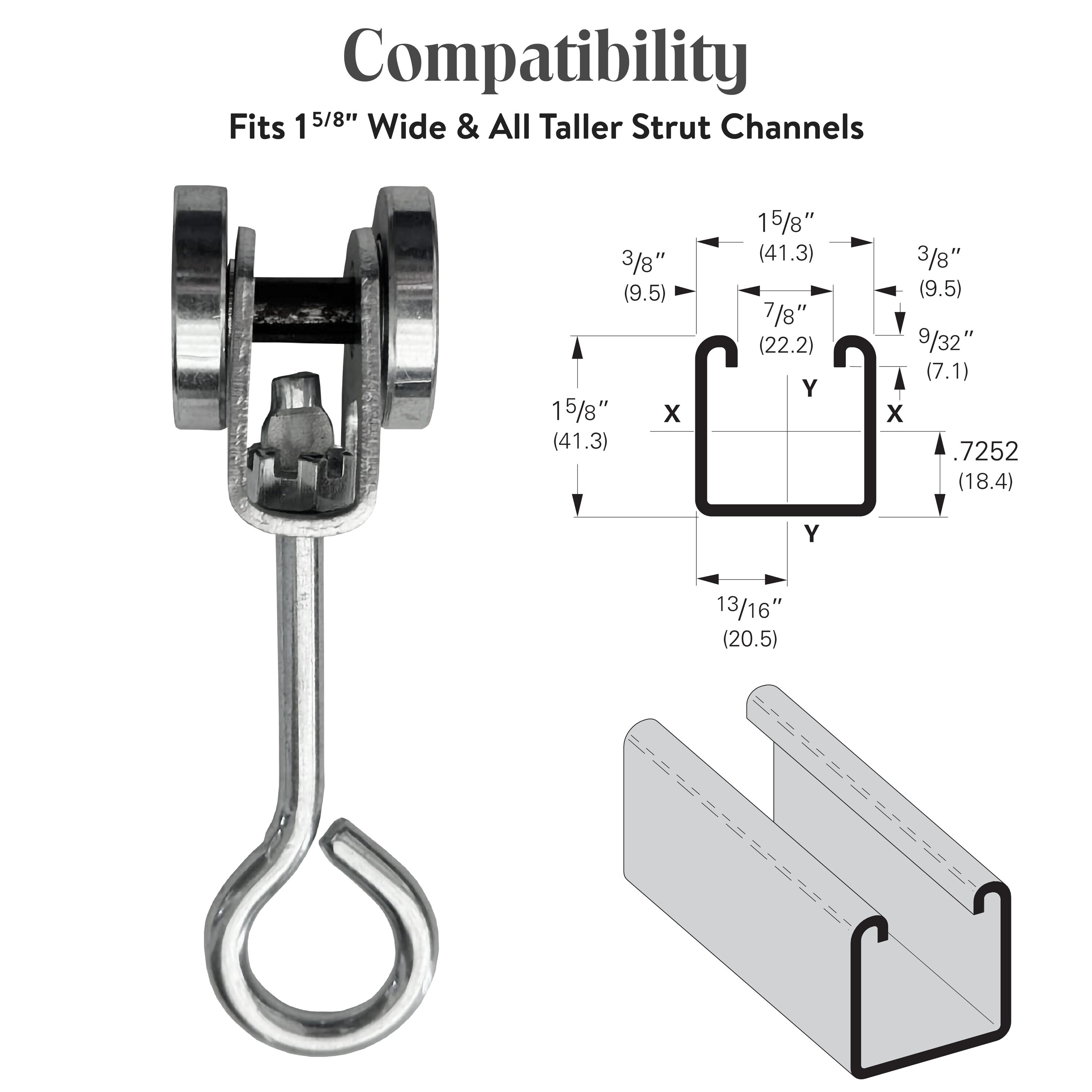 ANDUSTRIAL TWPS105 Strut-Accessories - View #4