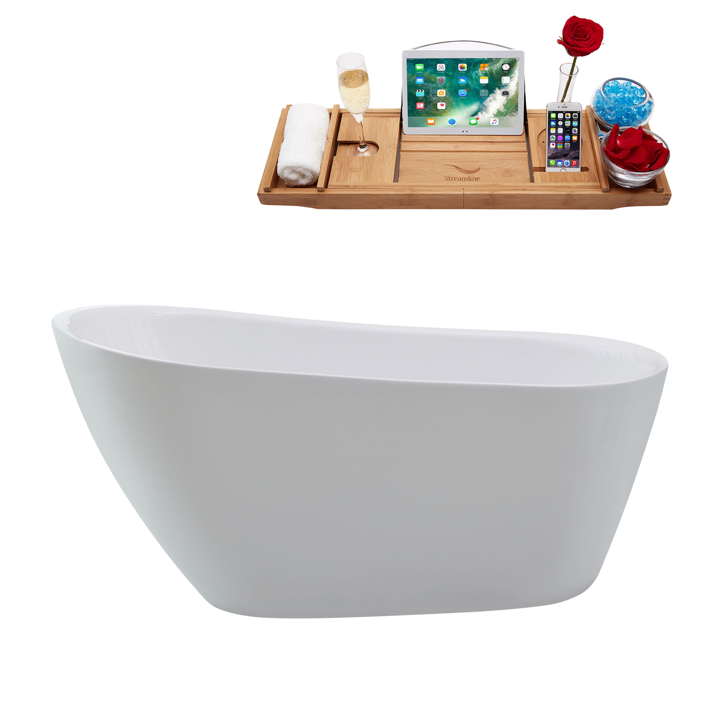Streamline N3680WH bathtubs - View #2