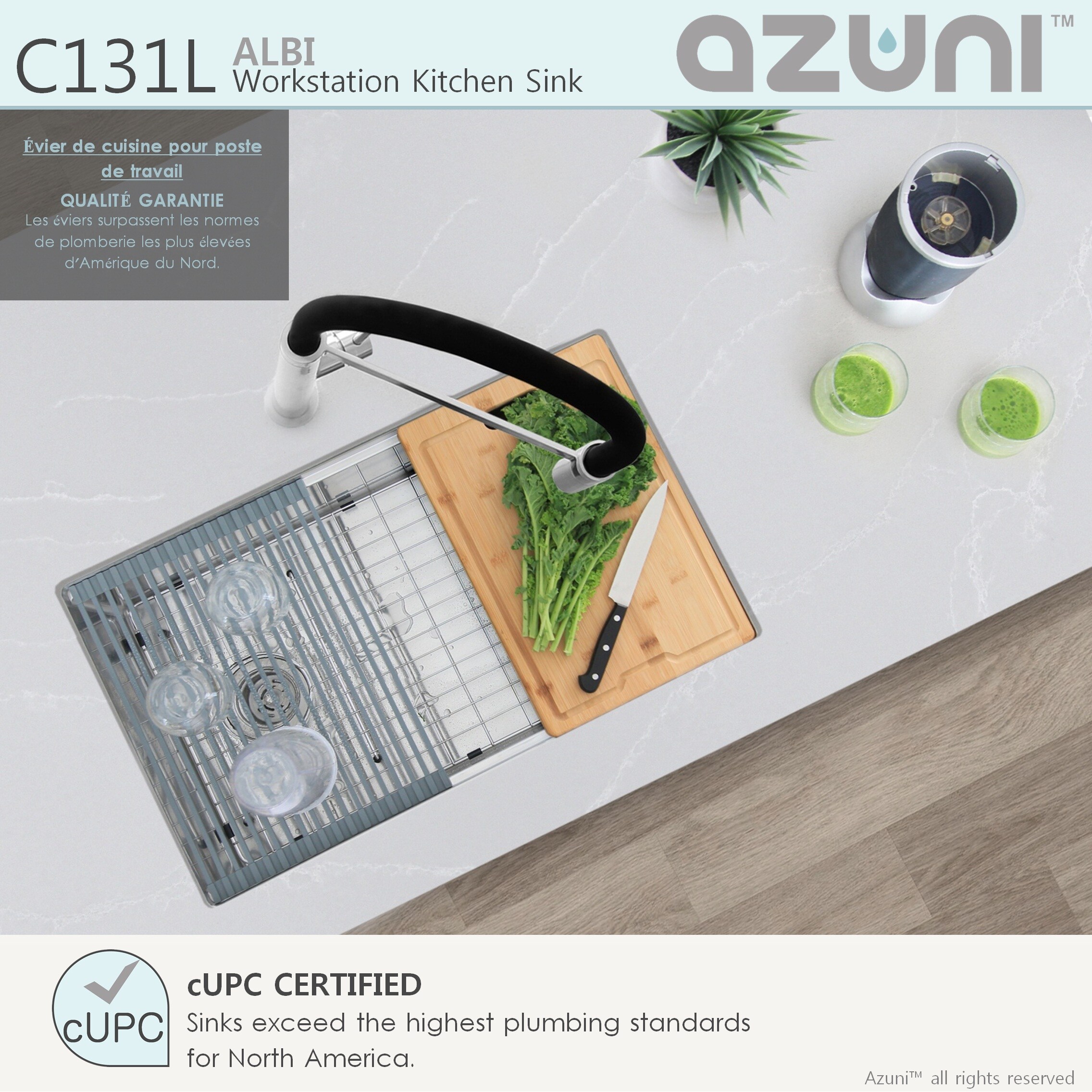 Azuni C131L1 Kitchen-Sinks - View #7