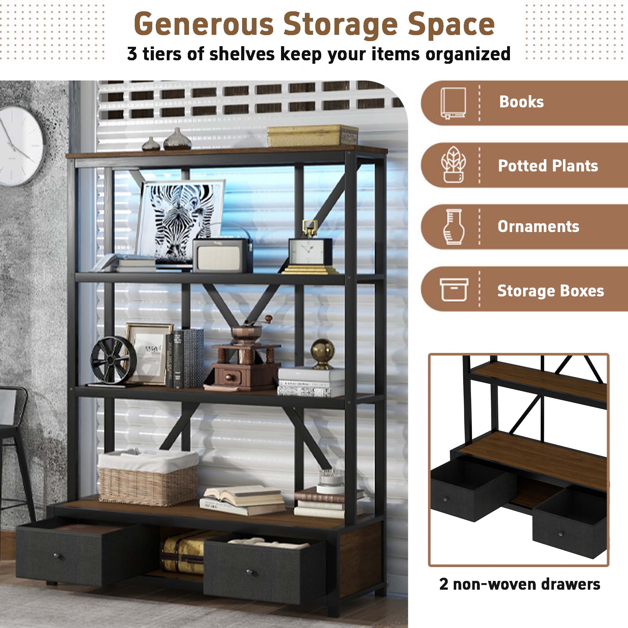 Sunrinx MG11-OF-02 bookcases - View #8
