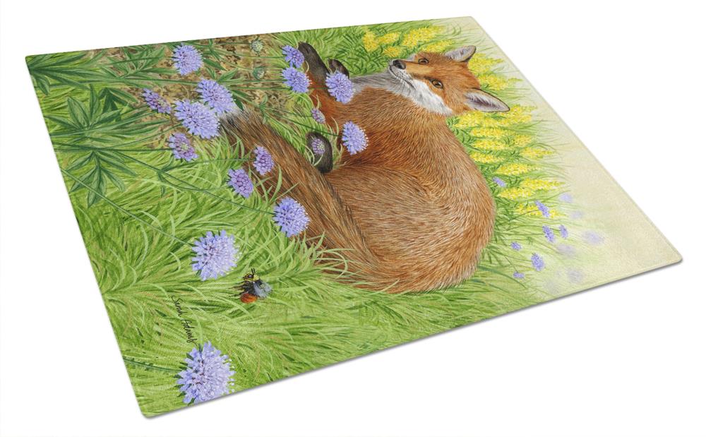 Caroline's Treasures ASA2160LCB 11.25-in L x 15.75-in W Glass Cutting Board