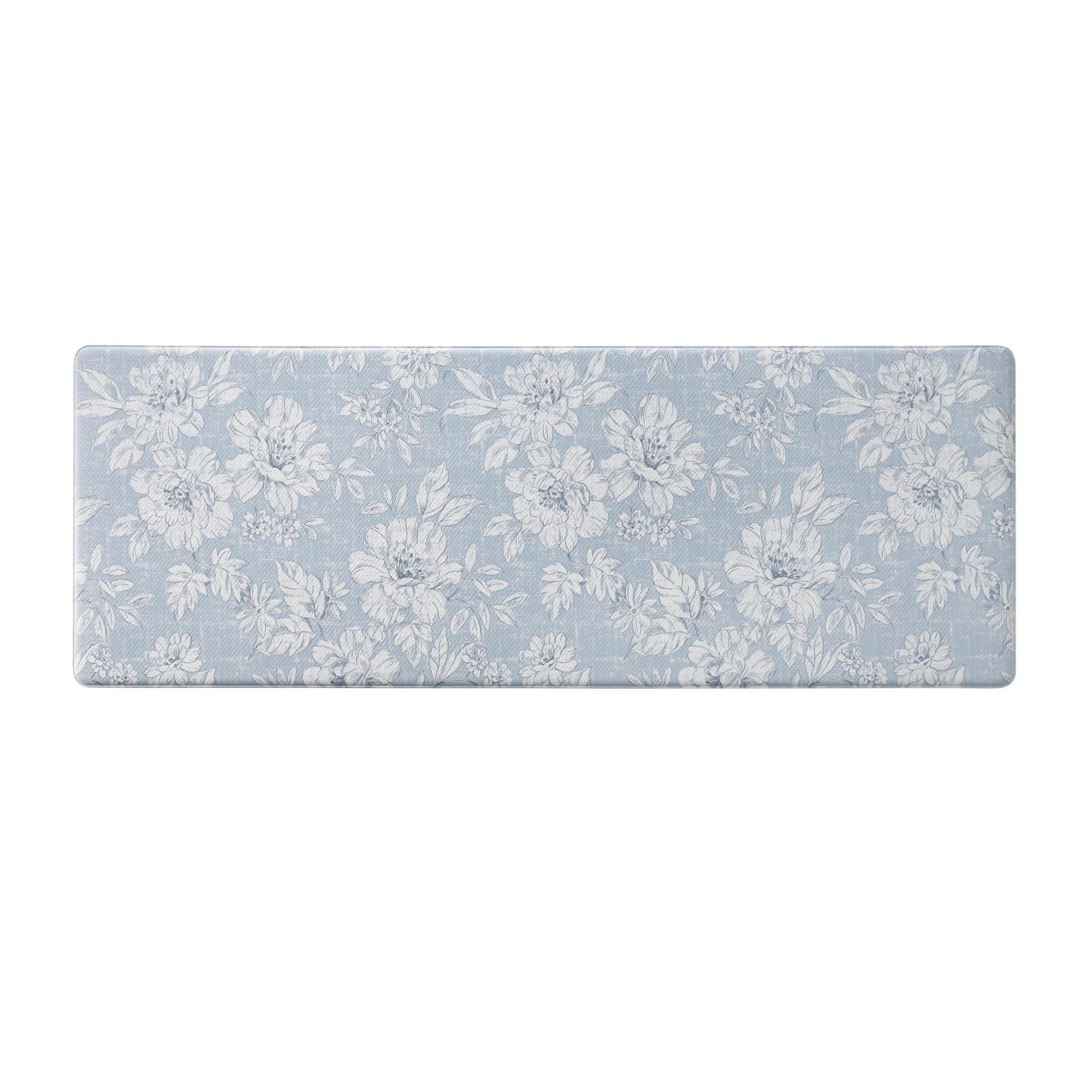 Laura Ashley -  Iris 17.5 in x 48 in Kitchen Mats
