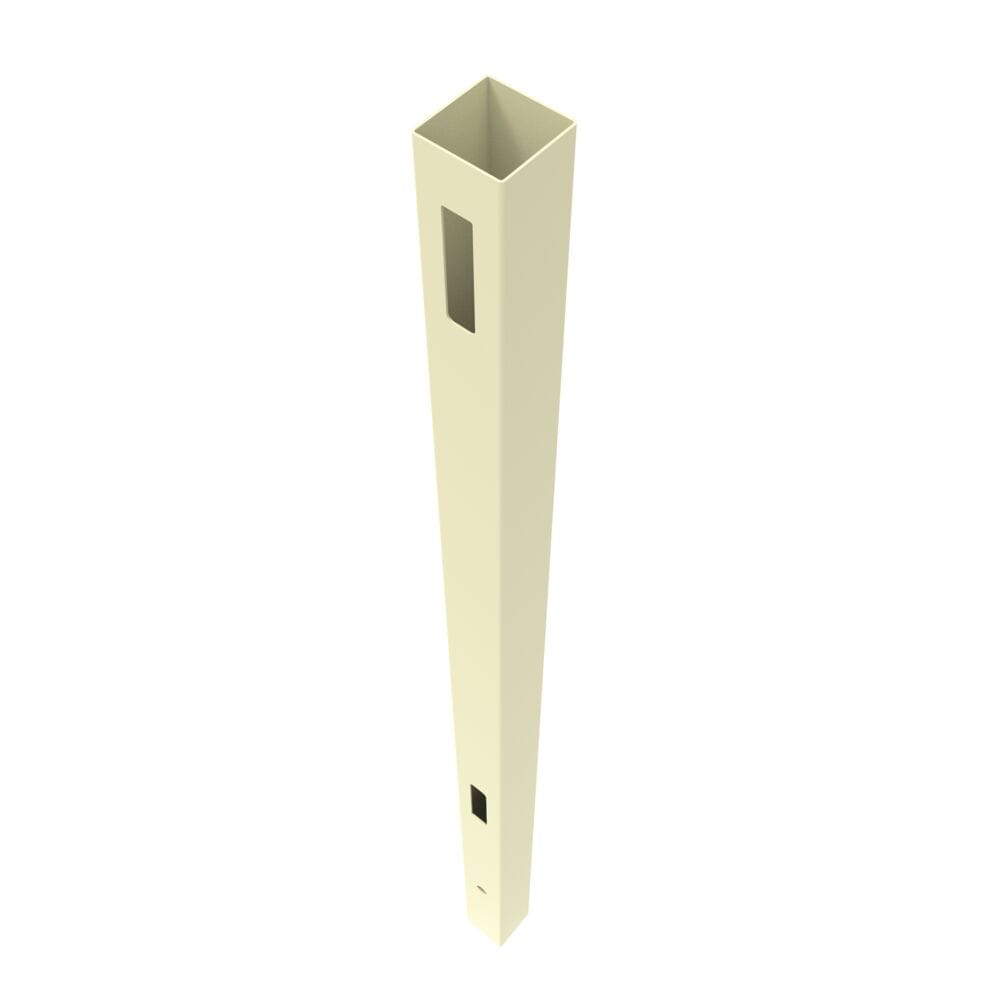 Freedom 73045569 Barington/Newbeck 9-ft H x 5-in W Sand Vinyl End Fence post