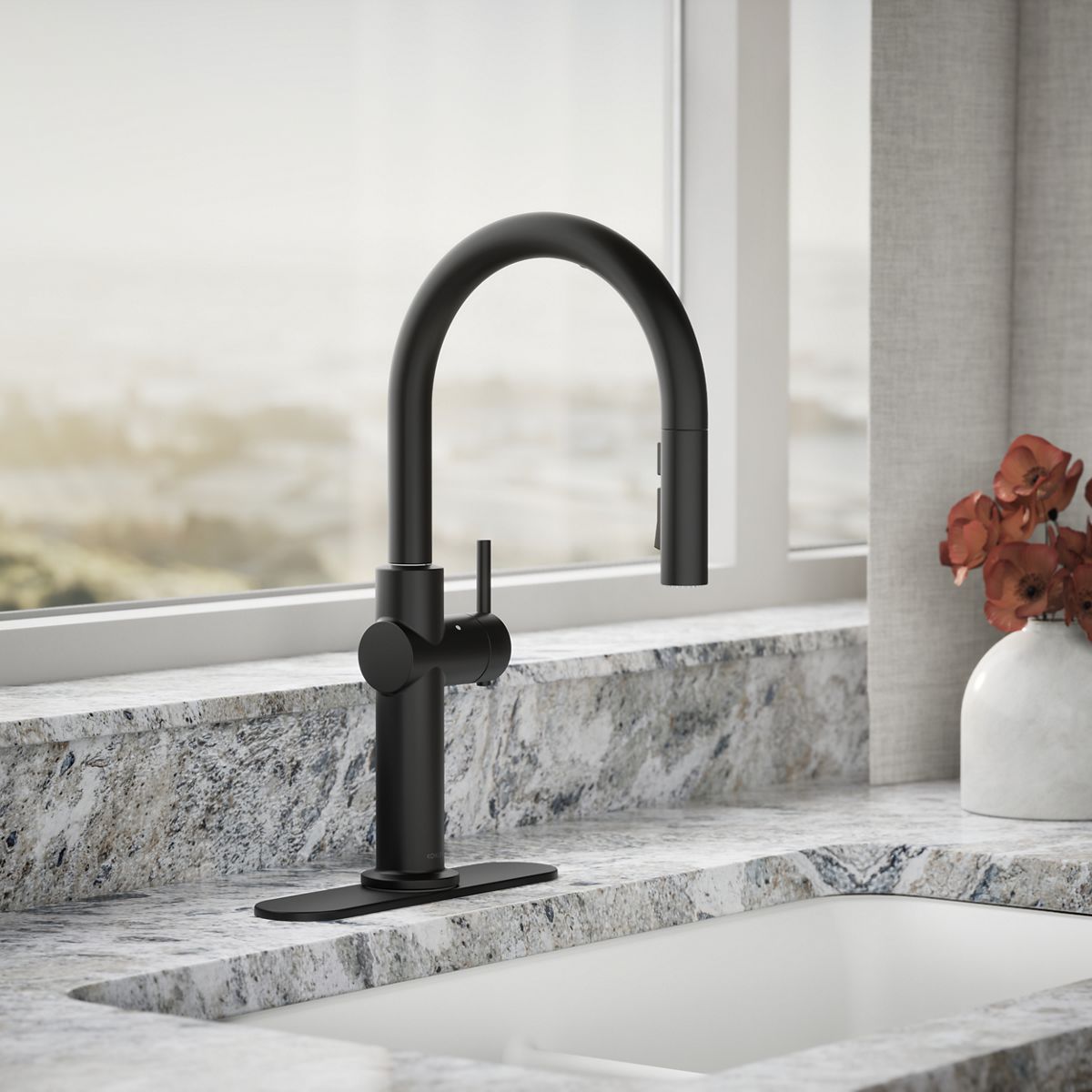 KOHLER K-22974-BL Kitchen-Faucets - View #2
