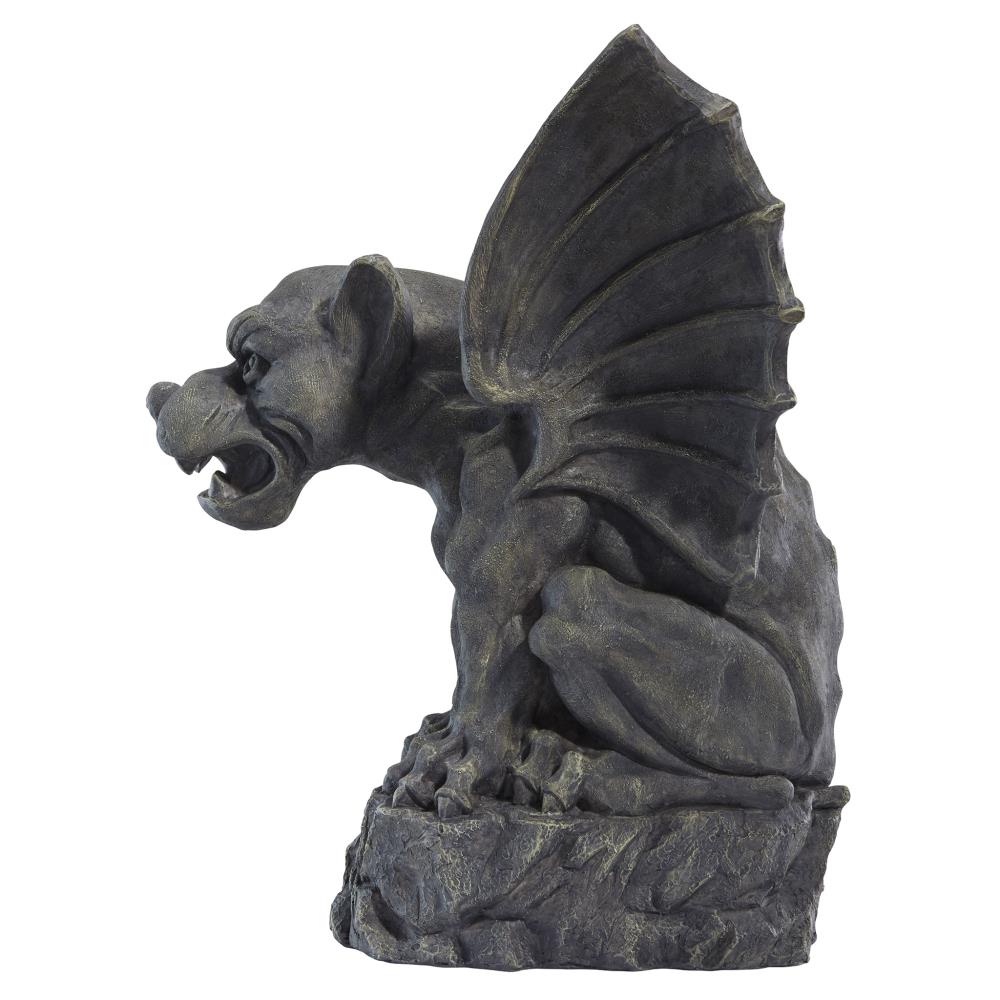 Design Toscano 22.5-in H x 21-in W Gray Gargoyle Garden