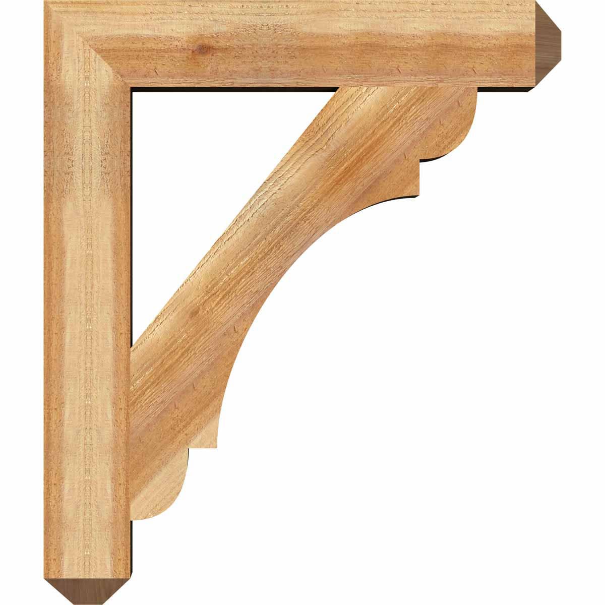 Ekena Millwork BKT04X24X28OLY04RWR Exterior-Brackets-Braces - View #3