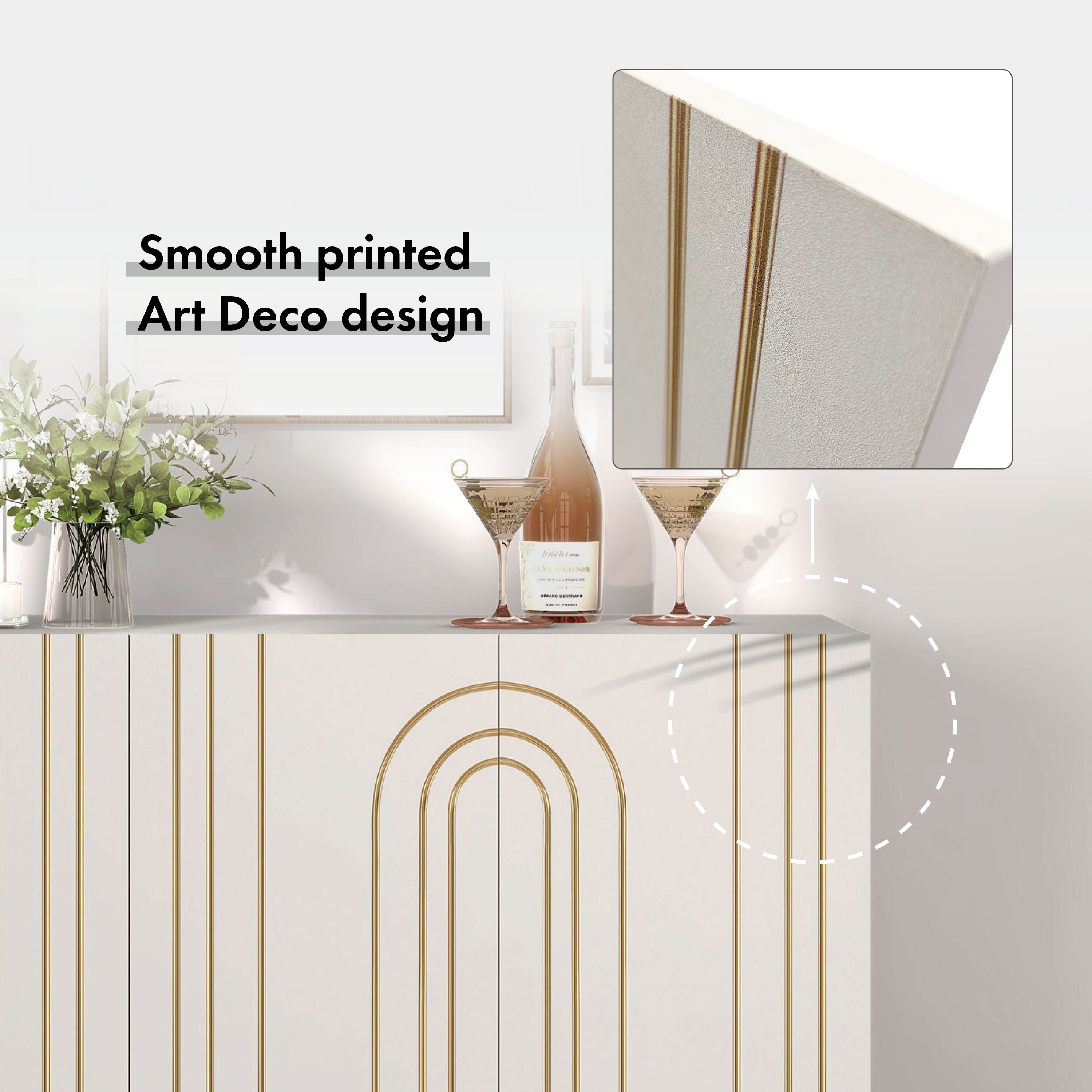 Furniture of America YNJ-2371C2 Dining-Kitchen-Storarge - View #14