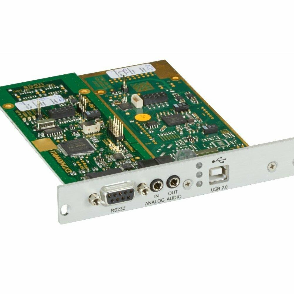  ZX9SYBA24730 RS232 Analog Audio USB Embedded Transmitter