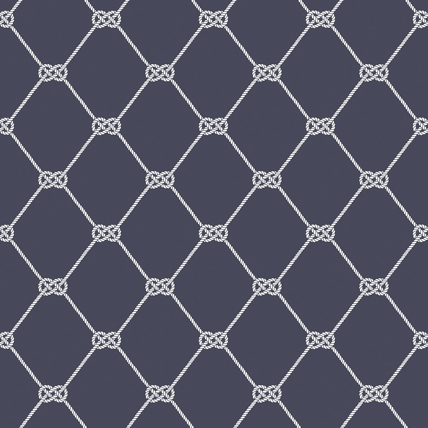 Galerie G23346 Deauville 2 Nautical Rope Blue Wallpaper G23346