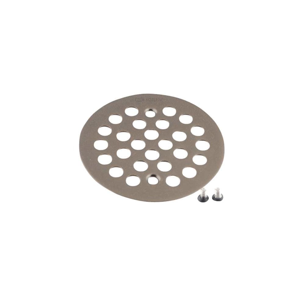  101664 41/4 Inch Round Shower Drain Cover with Exposed Screw Installation