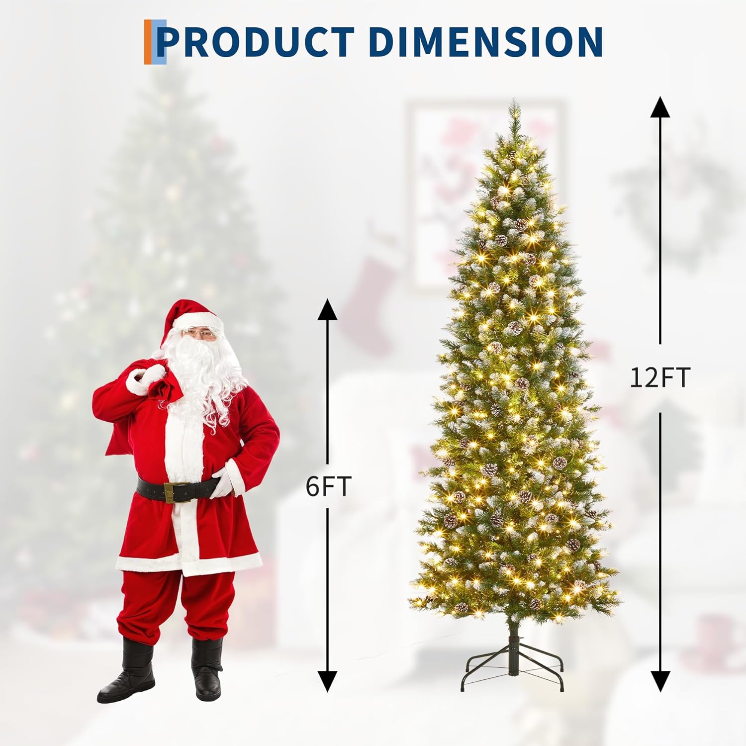 Qeetex LHF-SDS-Q8RJ327 Artificial-Christmas-Trees - View #7