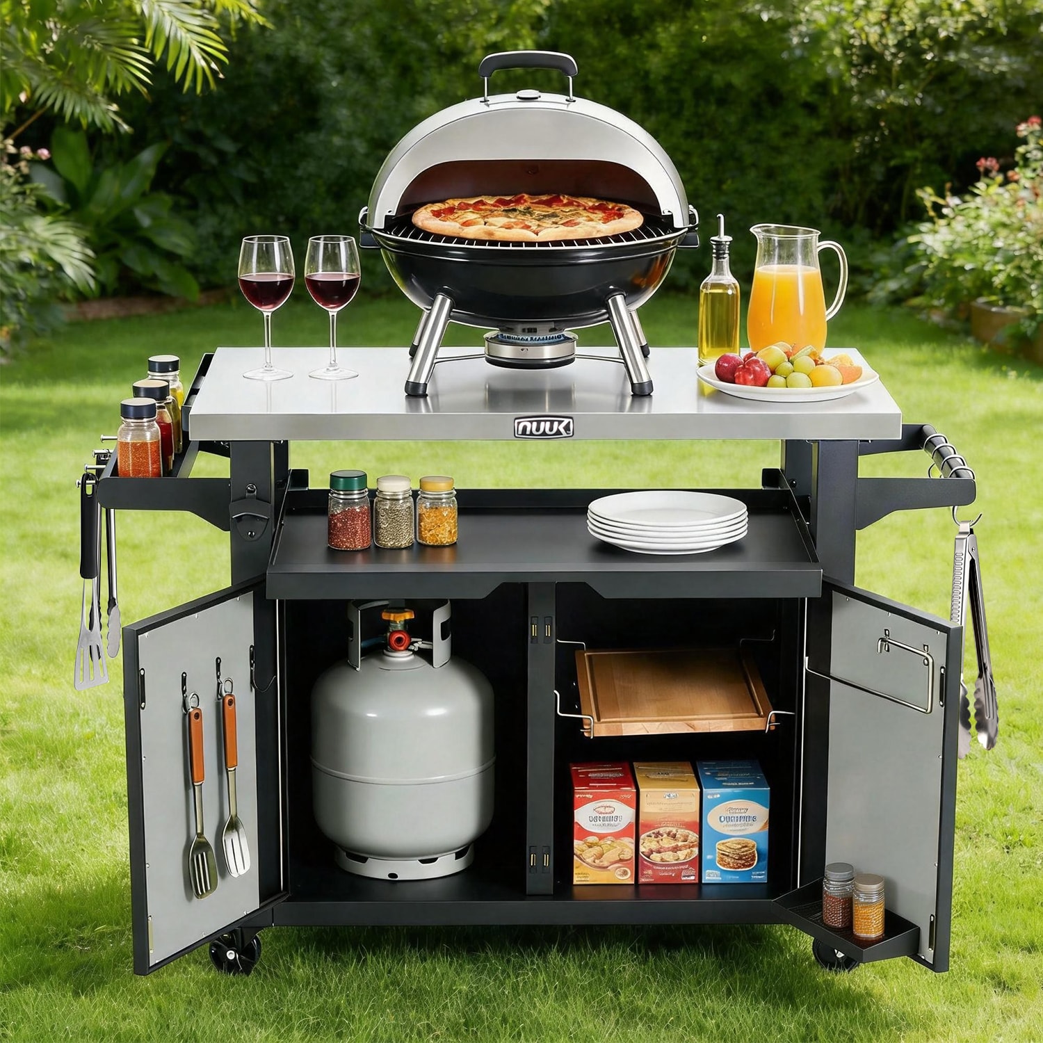 NUUK MC810 Grill-Carts-Grill-Stands - View #2
