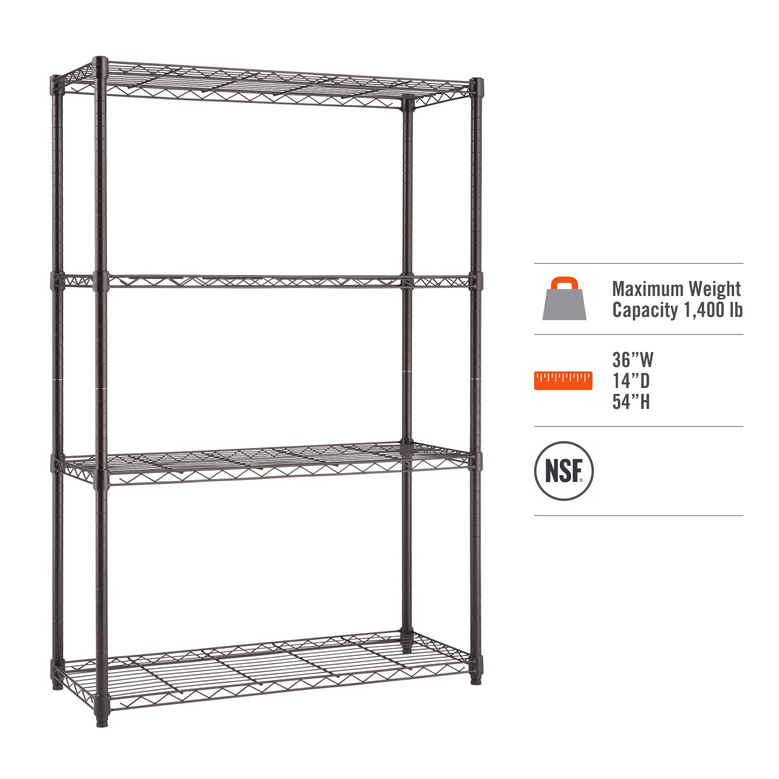 TRINITY TBFPBR-0901 Free-Standing-Shelving - View #7