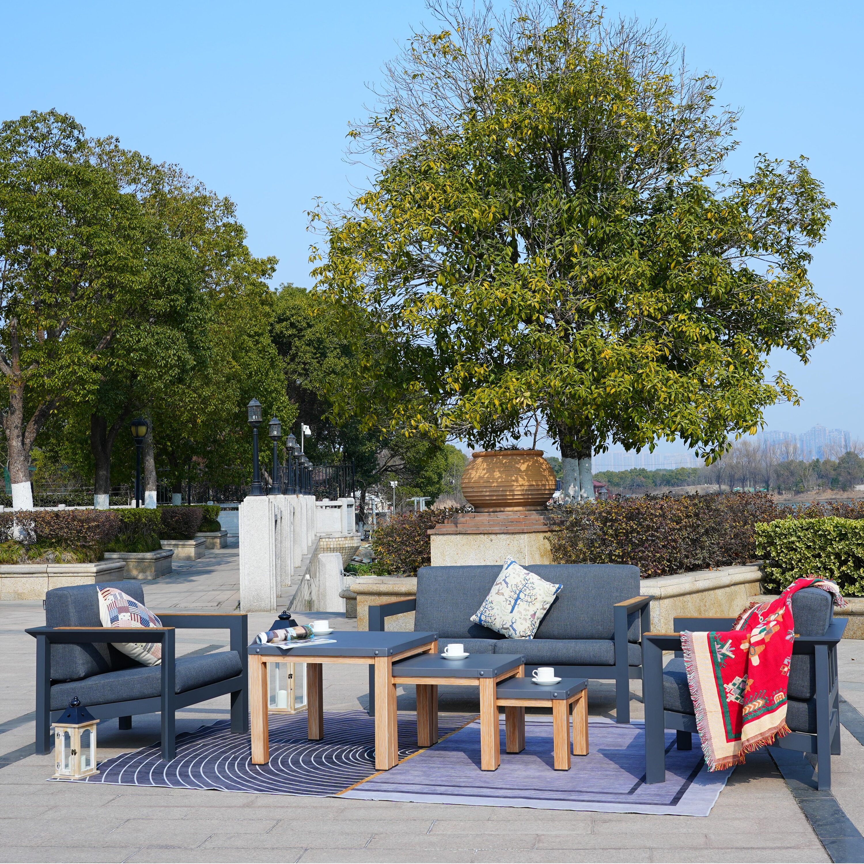 Direct Wicker DWS-2326LS&2341 Patio-Conversation-Sets - View #2