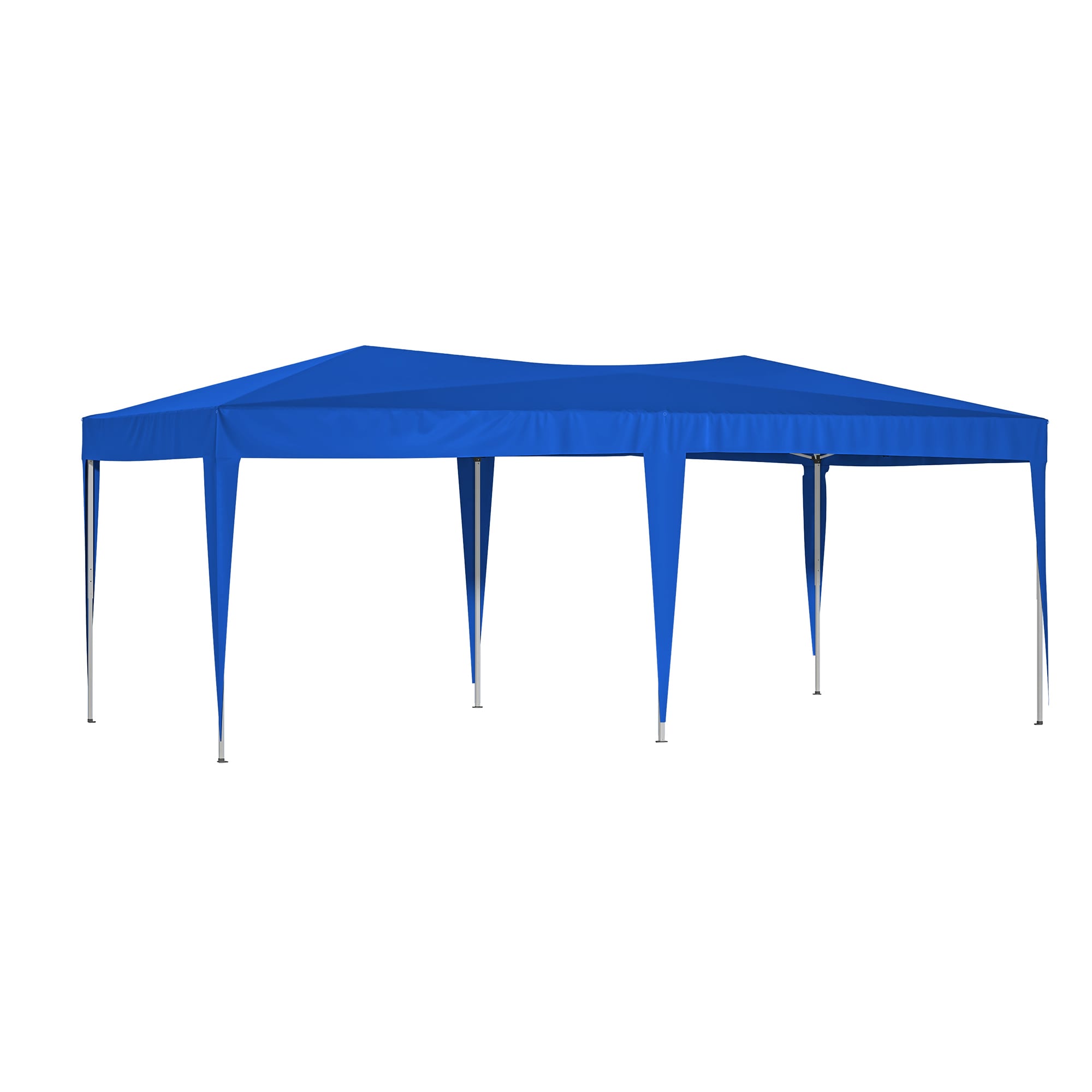 SINOFURN SYA010319BG 20-ft x 10-ft Rectangle Blue Pop-up canopy