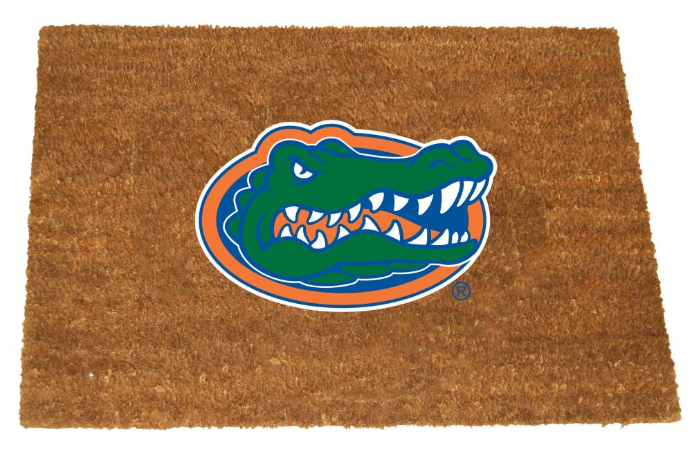 The Memory Company COL-FL-1689 Florida Gators 2-ft x 3-ft Team Coir Rectangular Outdoor Decorative Sports Door Mat