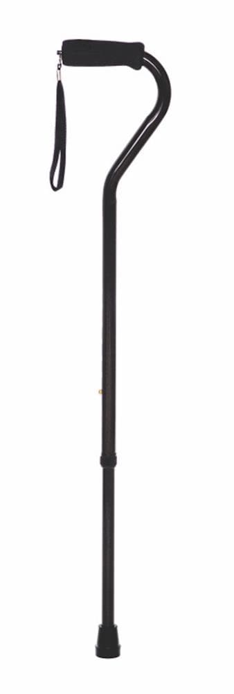 Essential Medical Supply Endurance Offset Handle Cane in Black at Lowes.com