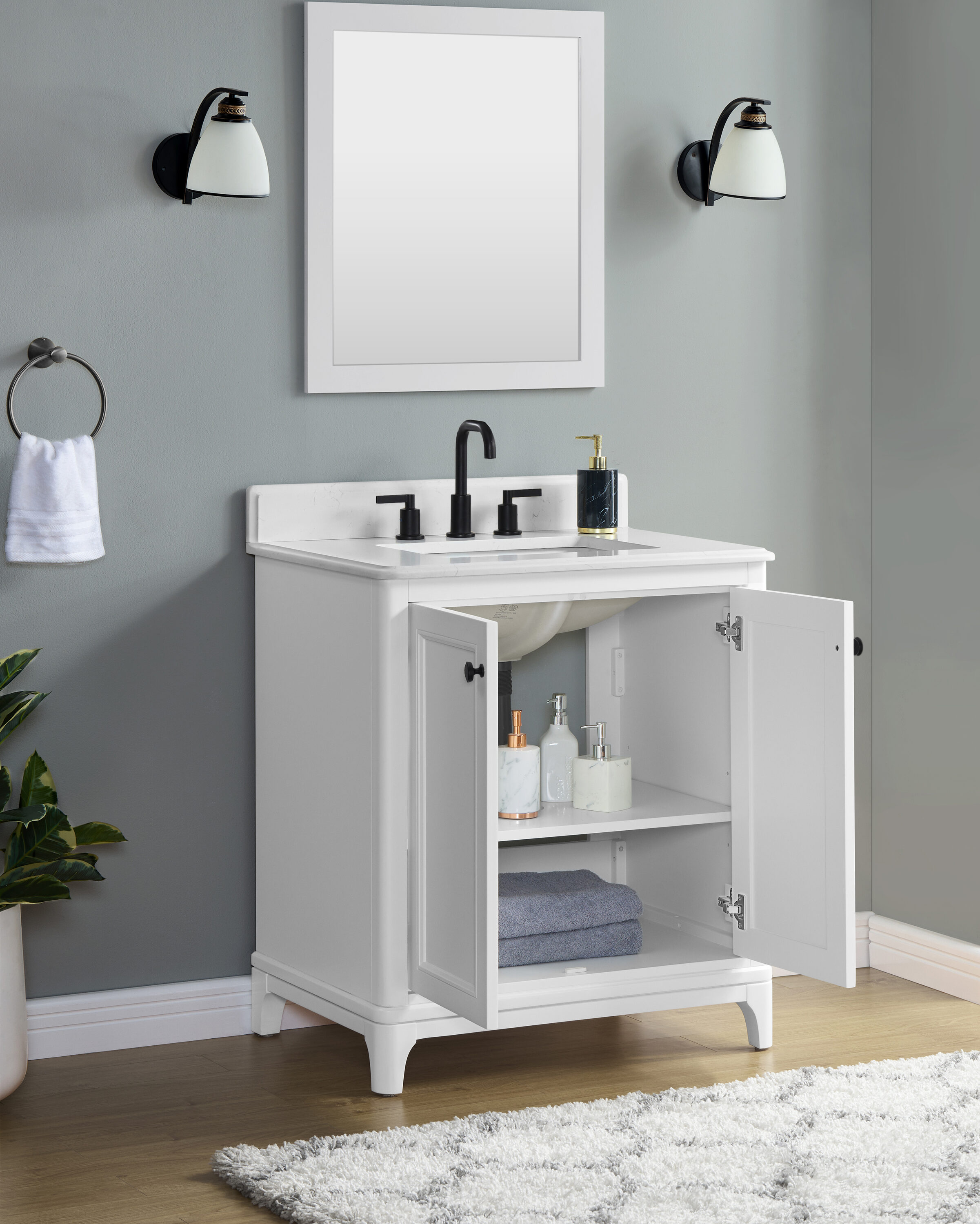 allen + roth LW-8681-30 Bath-Vanity-Combo - View #3
