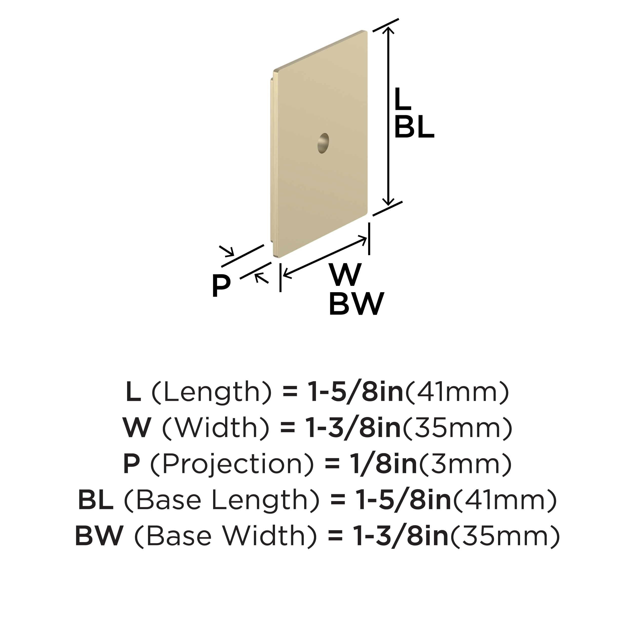 Amerock BP37586BBZ Drawer-Hardware - View #3