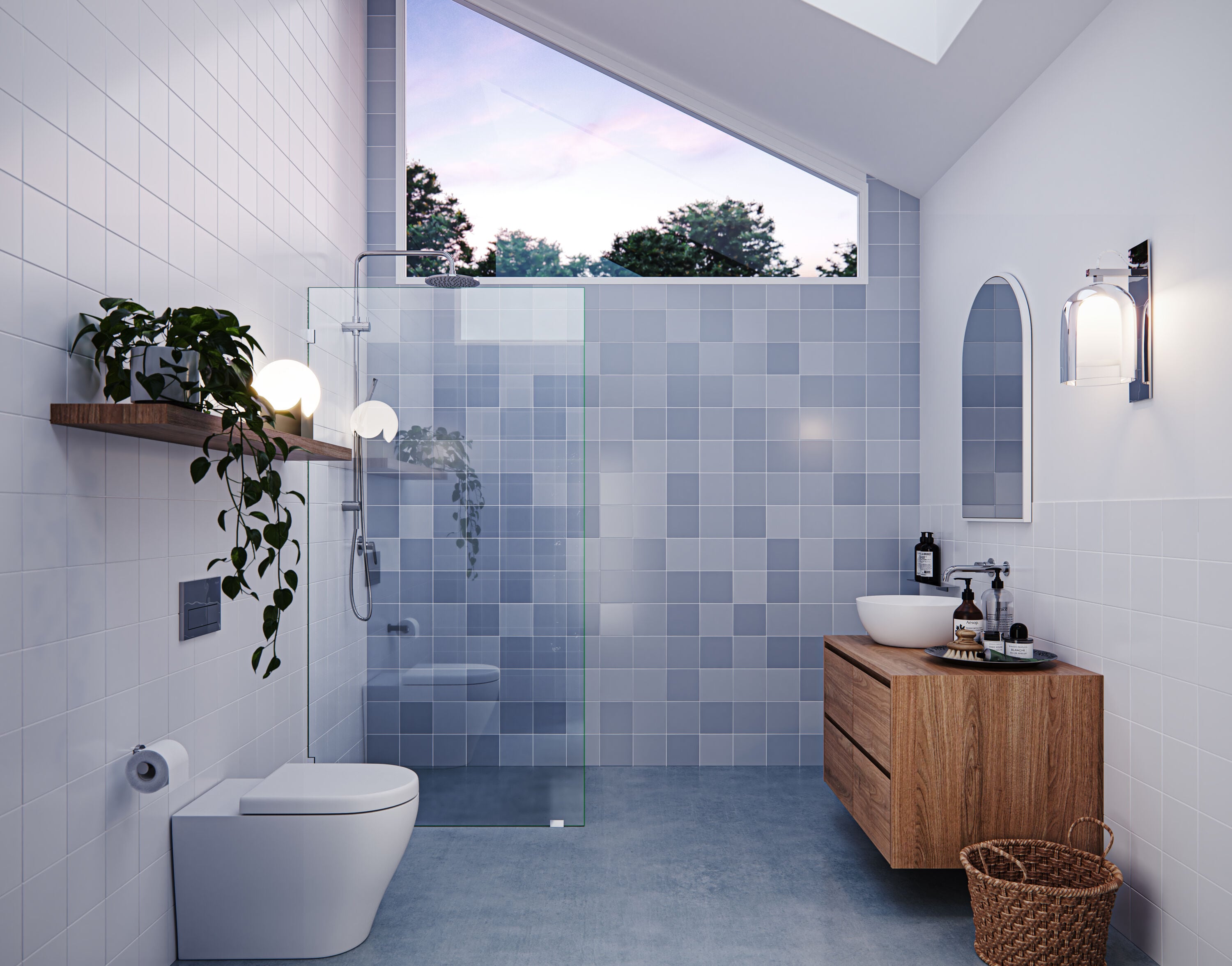 Glass Warehouse GW-SFP-34-CH Shower-Doors - View #2