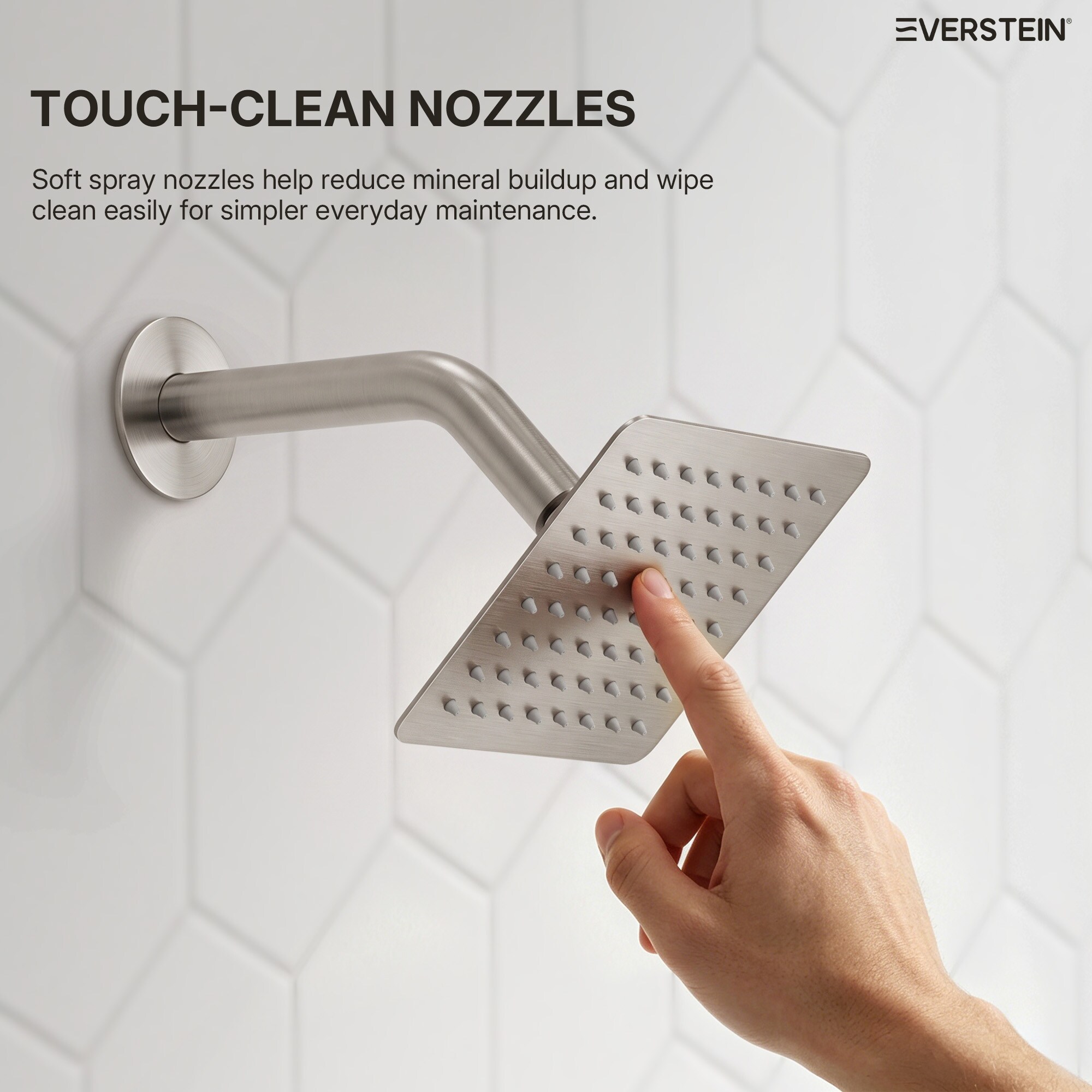 EVERSTEIN DualCascade Pressure-Balanced Shower System with Dual