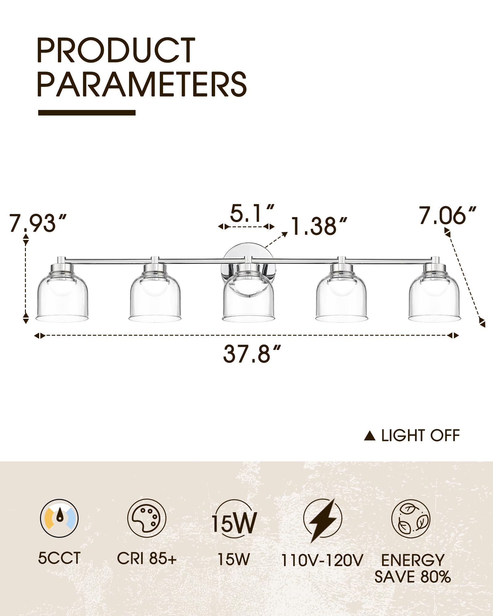 LTMATE LS5HJF94B-5W LED CH b089995 - View #2