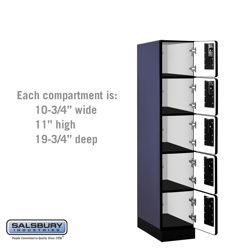 SALSBURY INDUSTRIES 35151BLU Storage-Lockers - View #3