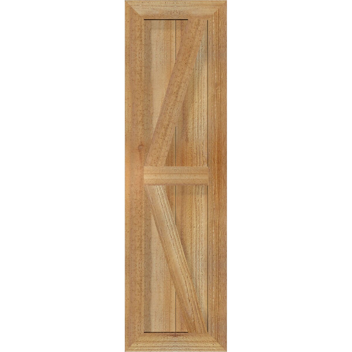 Ekena Millwork RBF06Z11X037RWR Exterior-Shutters - View #5