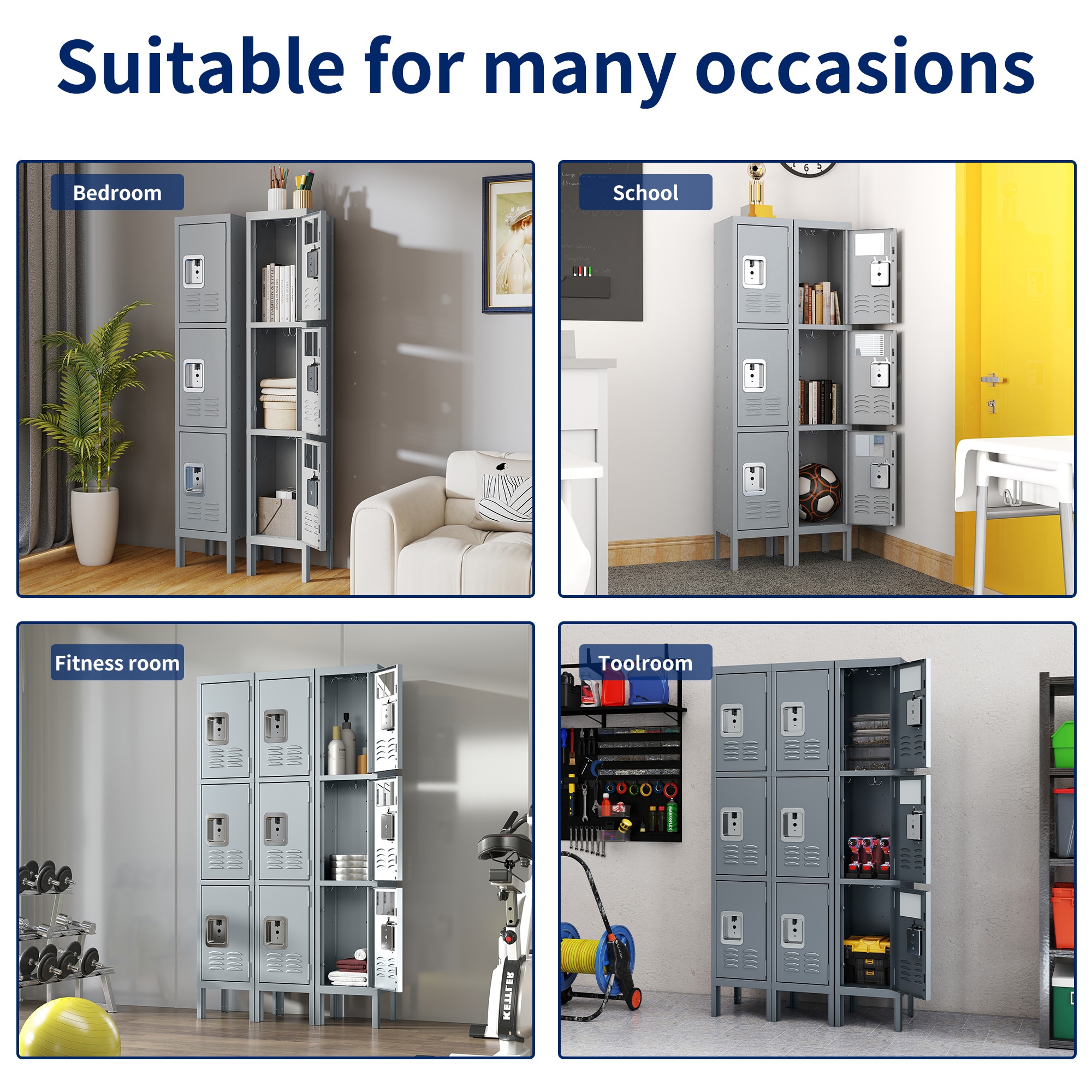 Kahomvis O4-QPMAKE-31 Storage-Lockers - View #8