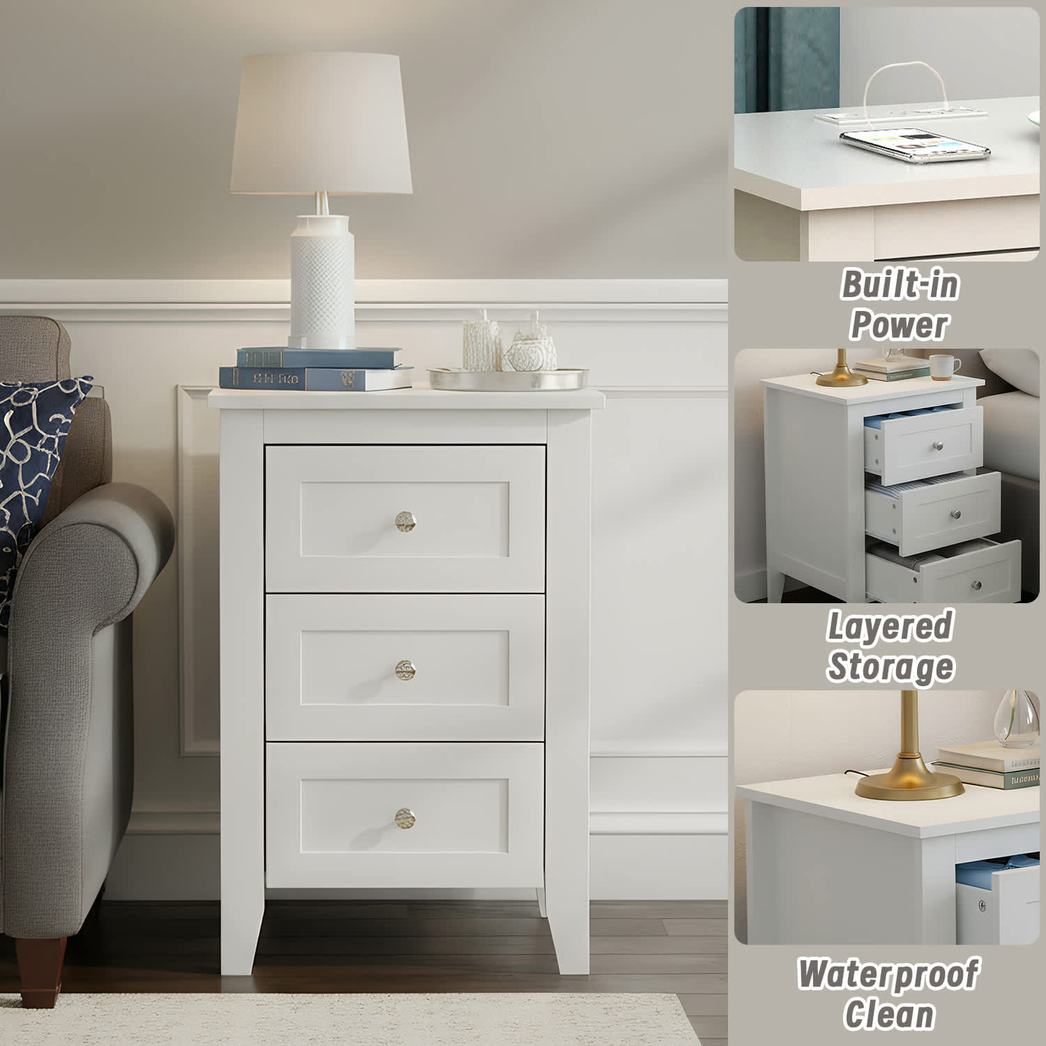 VERYKE WZT-JLYC00192 nightstands - View #8