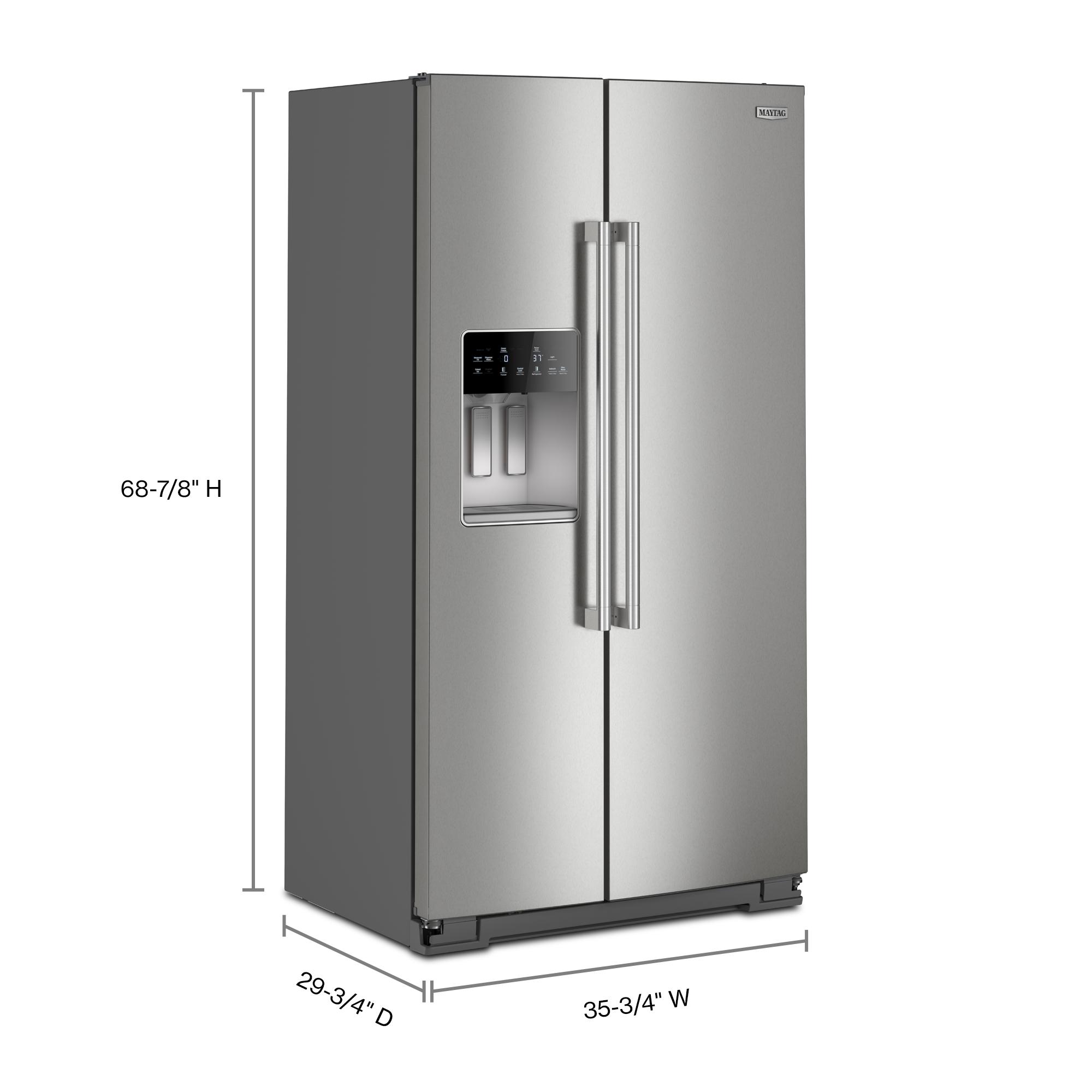 Maytag MRSC6636RZ Side-By-Side - View #5