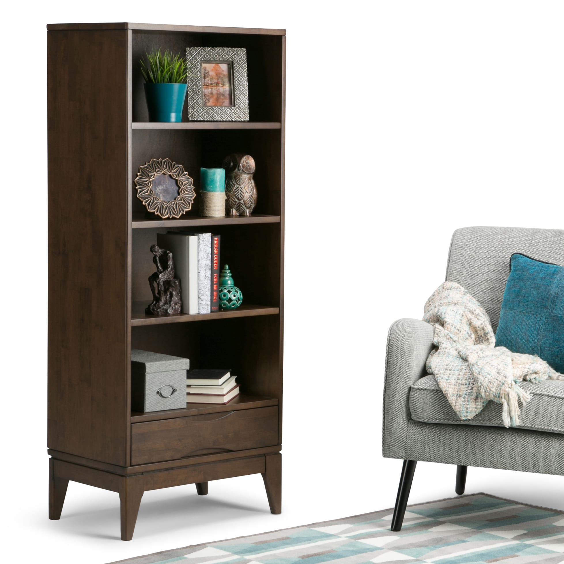 Simpli Home 3AXCHRP-08 bookcases - View #8