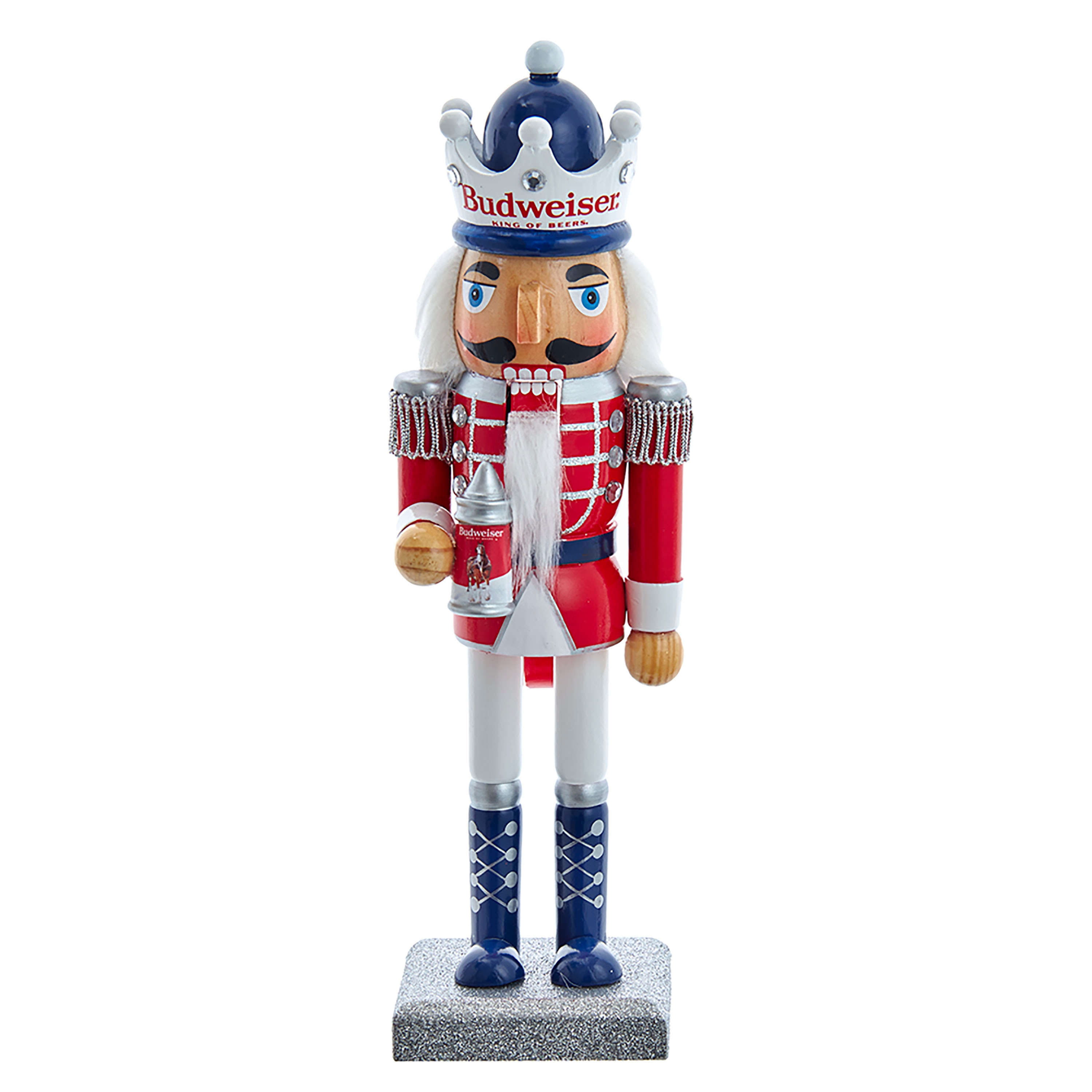 Kurt S. Adler AB6211 10-in Figurine Budweiser Christmas Decor