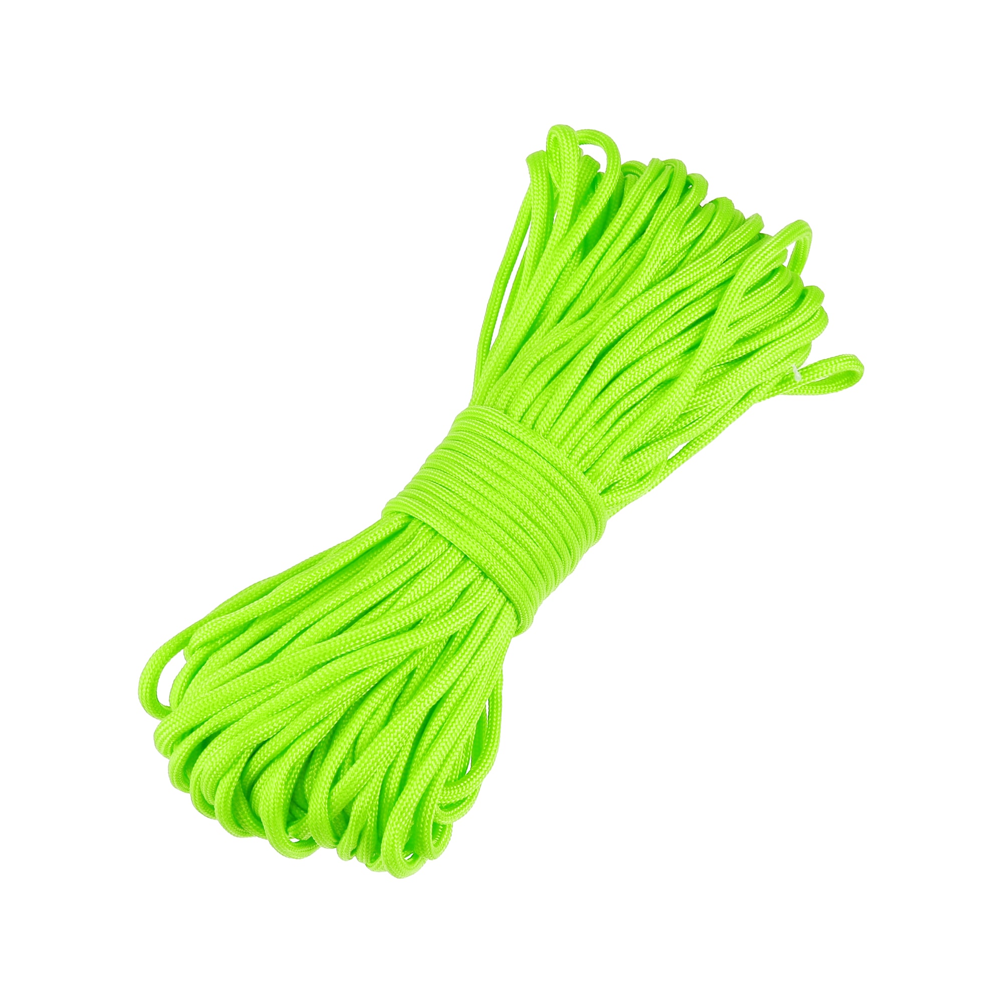 Unique Bargains Tent Rope Outdoor Camping Guylines Ropes 7 Core 4mm Paracord 31m Safety Rope for Hiking Backpacking Survival Gear Green #S26012200UX1678