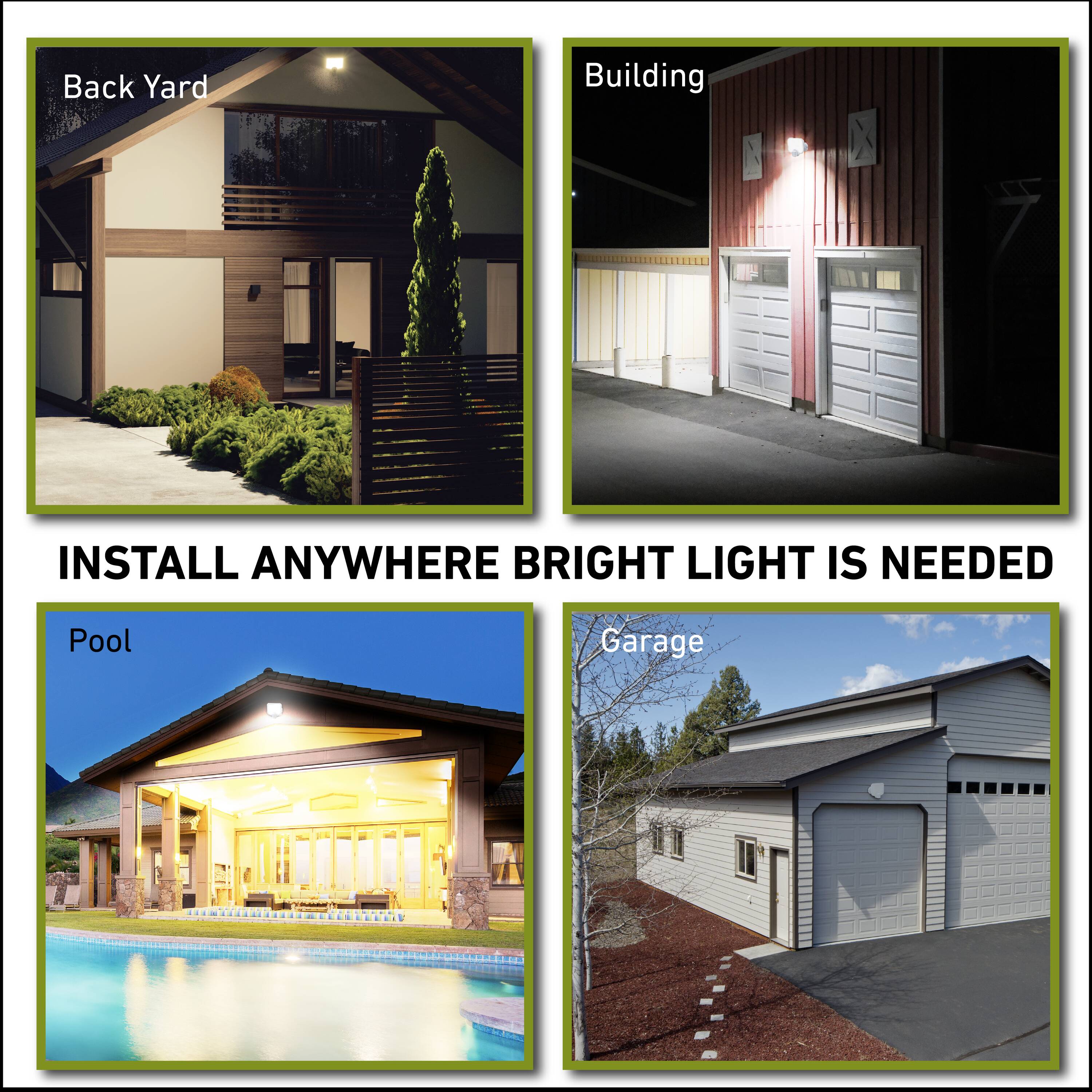Good Earth Lighting SE1356-WH3-02LF4-G Motion-Activated-Floodlights - View #15