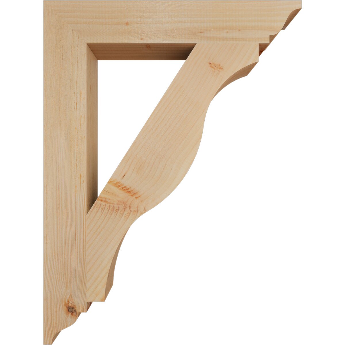 Ekena Millwork BKT04X24X32FST01SDF Exterior-Brackets-Braces - View #3