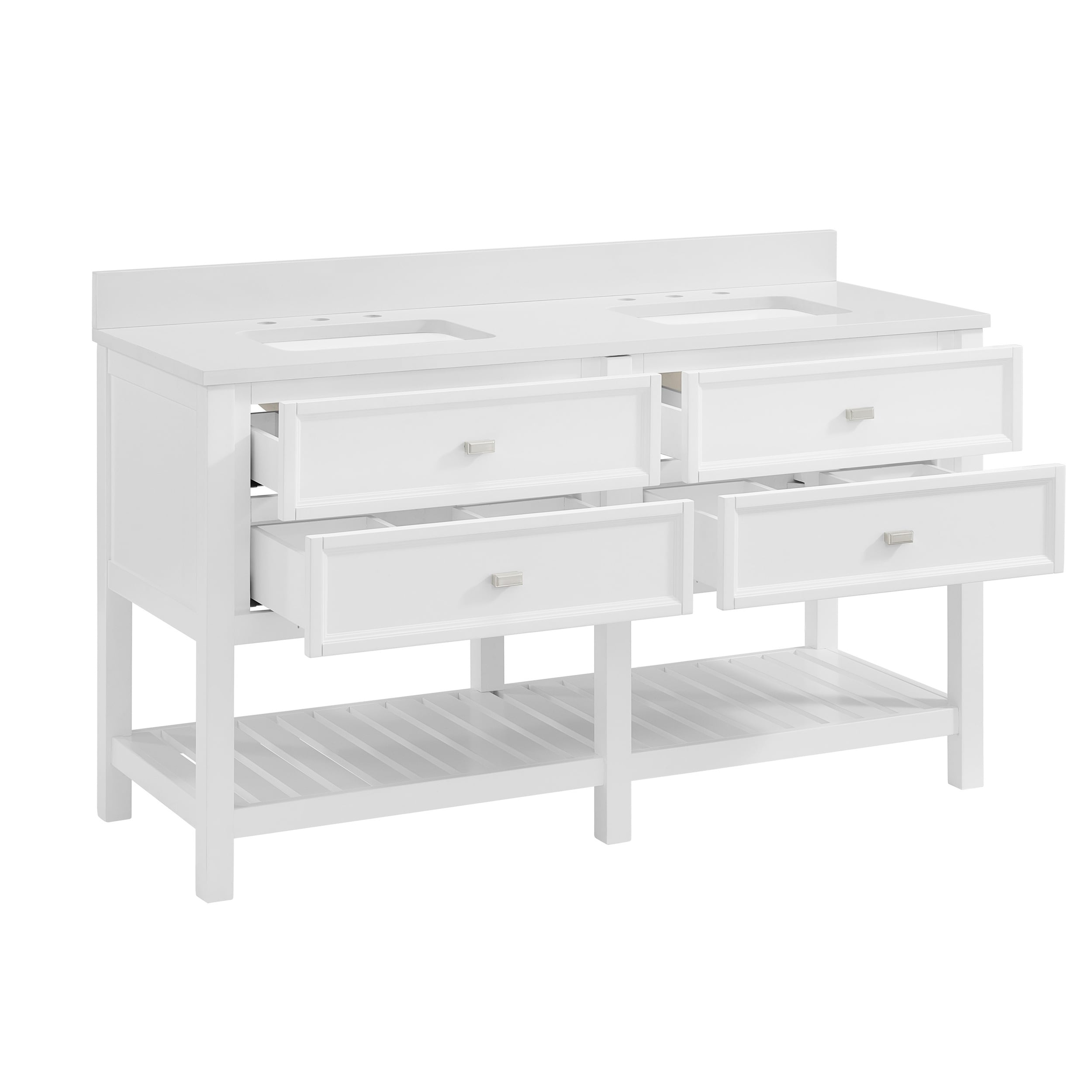 allen + roth 1227VA-60-201-901 Bath-Vanity-Combo - View #4