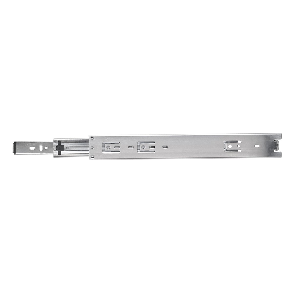 Hickory Hardware 20-in Full extension Soft Close Self-Closing Side Mount Ball bearing 100-lb Load Capacity Heavy Duty Chrome Drawer Slide 5 -Pair 10 -Pieces #P1050/20-2C-5B